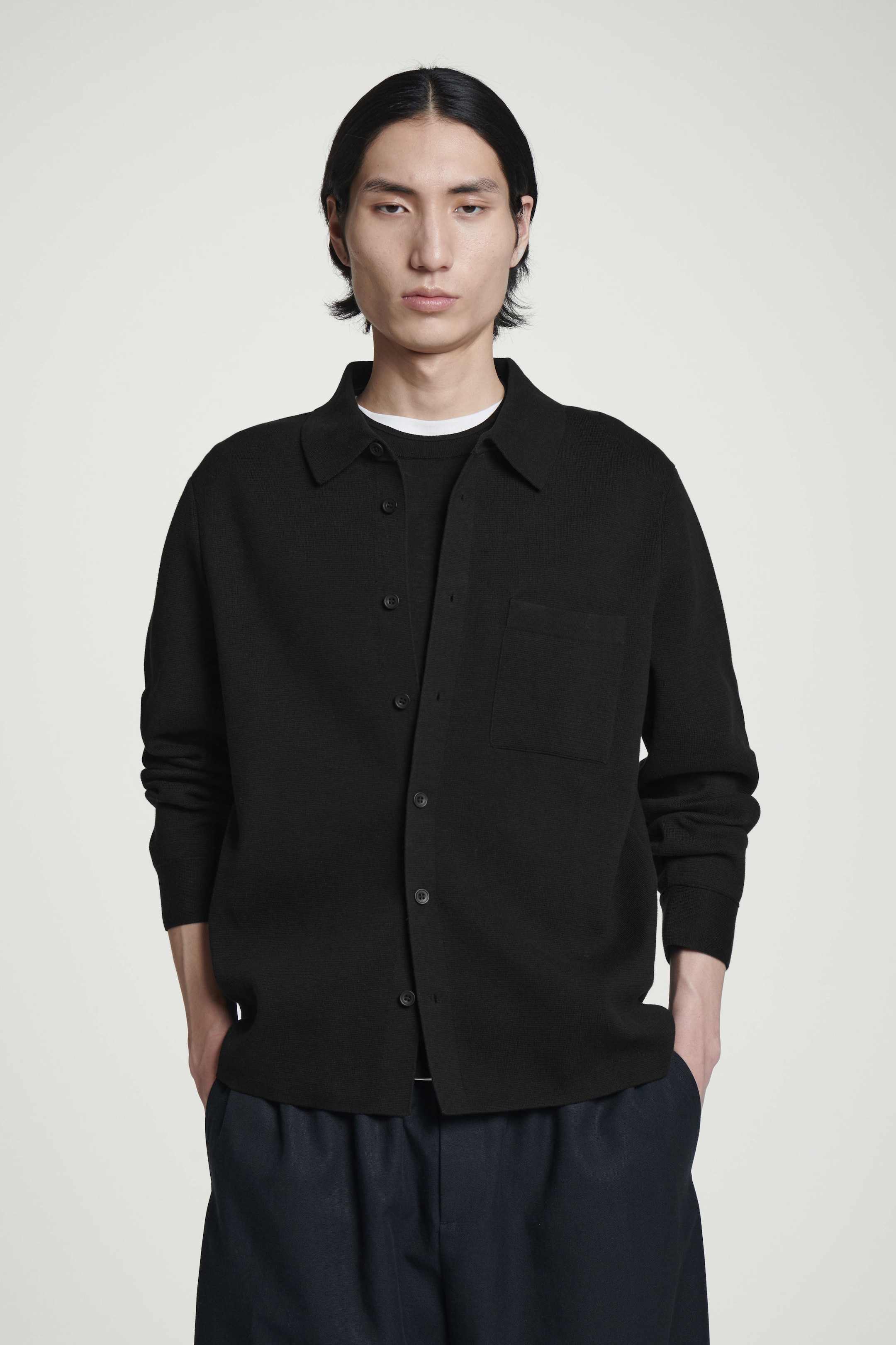 MILANO-KNIT COTTON SHIRT
