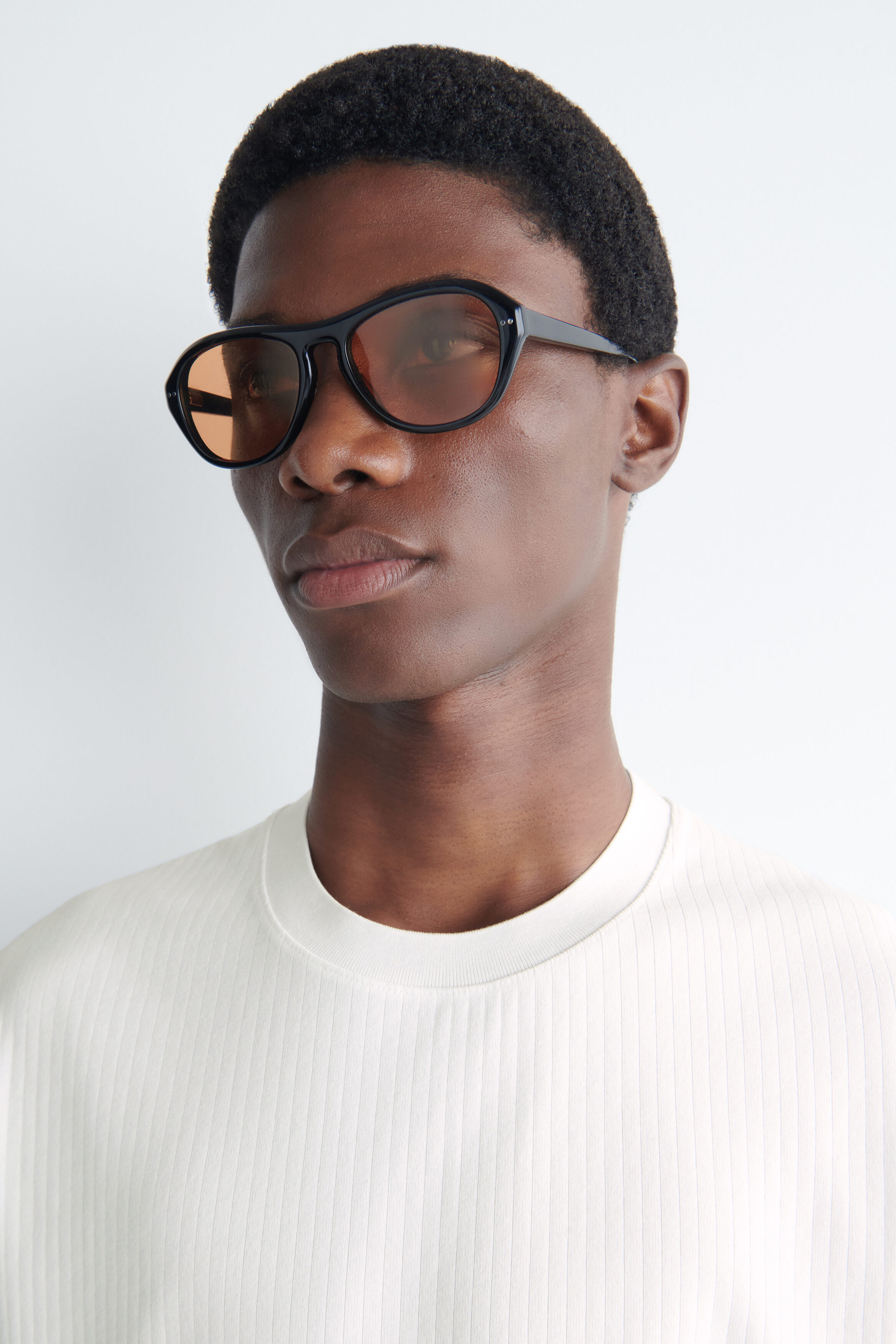 RIBBED JERSEY T-SHIRT - thumbnail 4