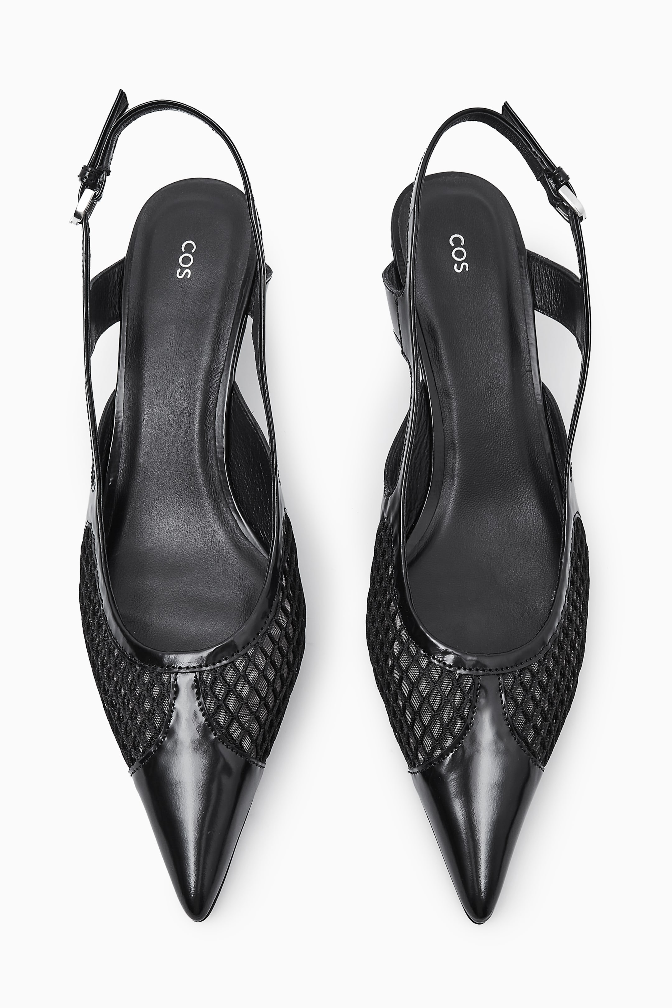 Größeres Bild ansehen: SCHUHE MIT KITTEN-HEELS UND SLINGBACK-RIEMEN - SCHWARZ - Ladies | H&M DE 4