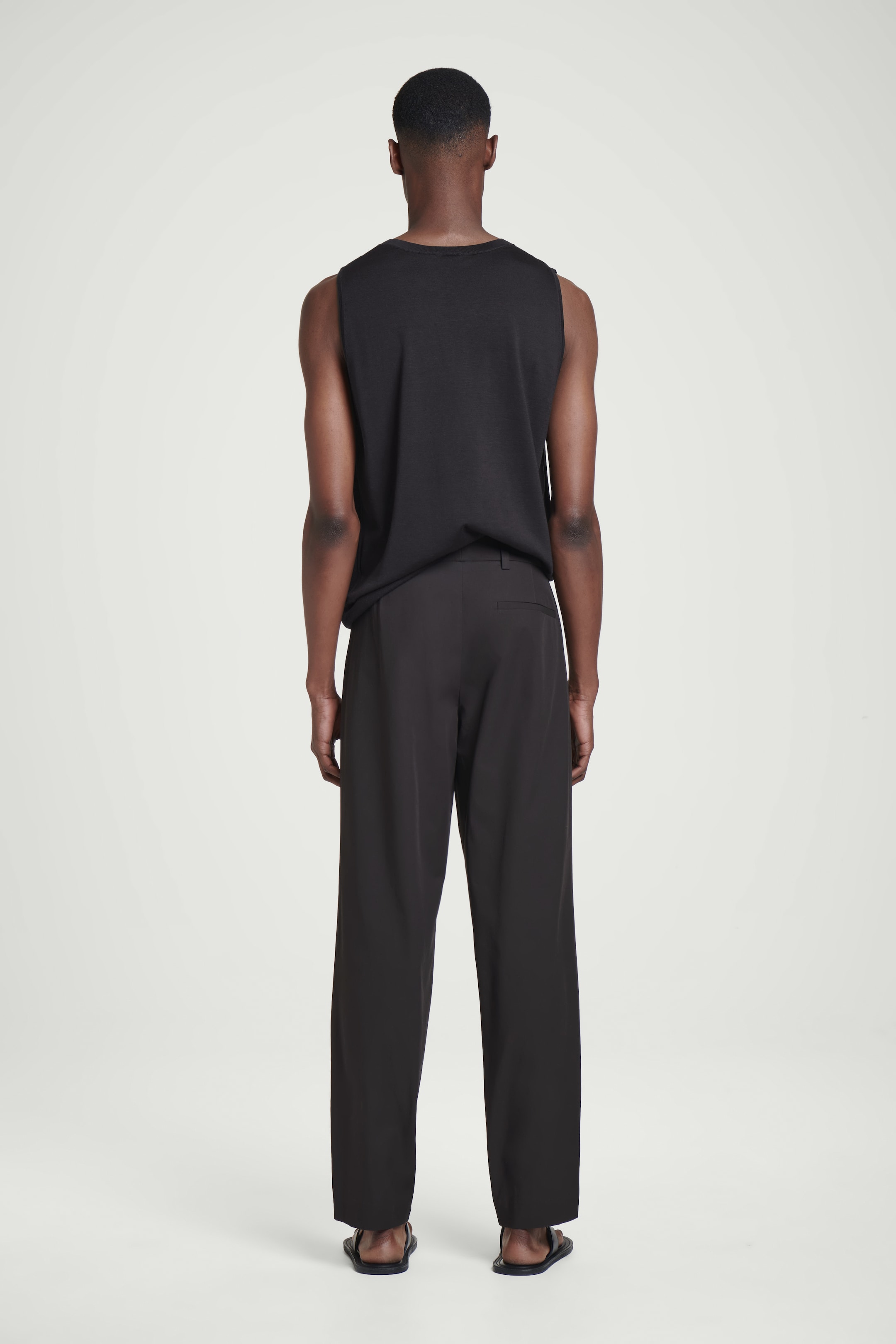 Grotere afbeelding bekijken: KATOENEN RECHTE BROEK - DONKERBRUIN - HEREN | H&M BE 3
