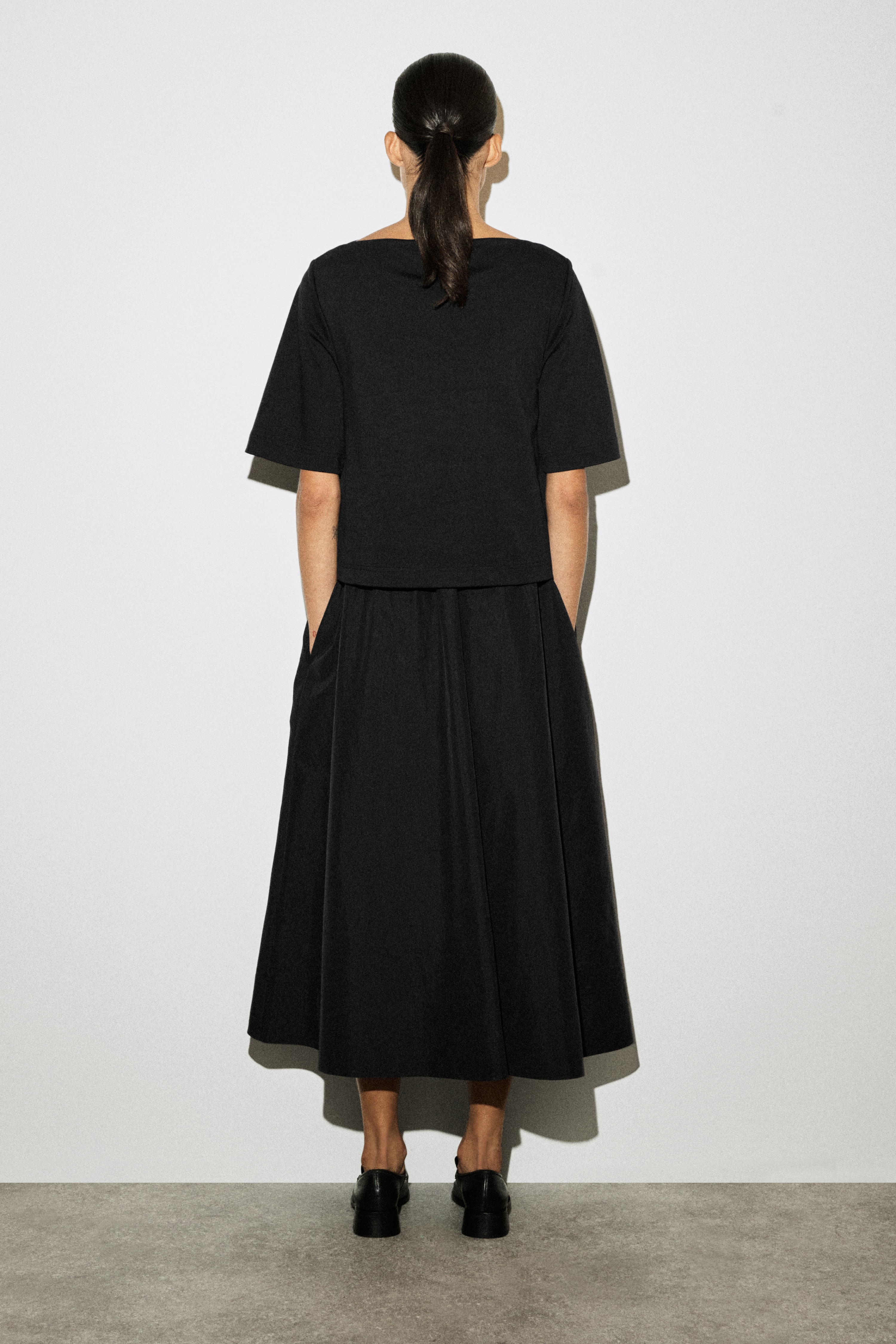amur black dress Valaria One Shoulder Dress