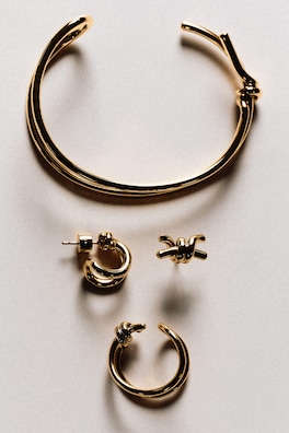 KNOTTED RING — GOLD 2