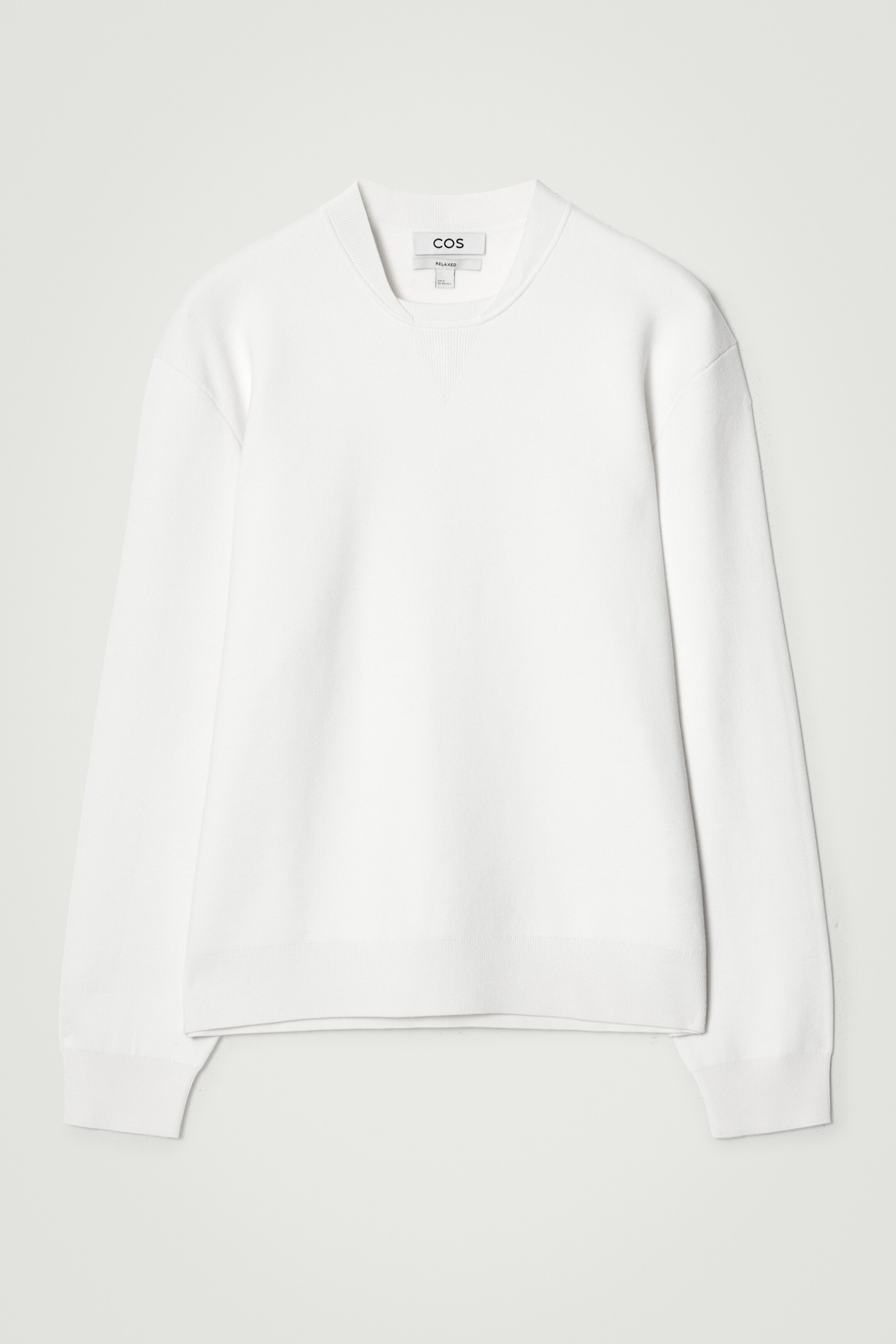 Ver imagen más grande: JERSEY PUNTO DE DOBLE FAZ CUELLO BOMBER - BLANCO ROTO - HOMBRE | H&M ES 7