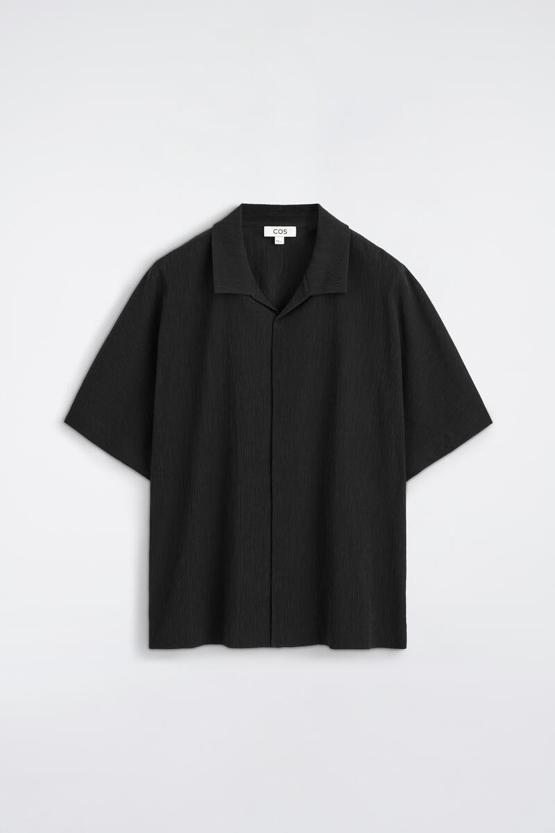 Crinkled-Cotton Shirt