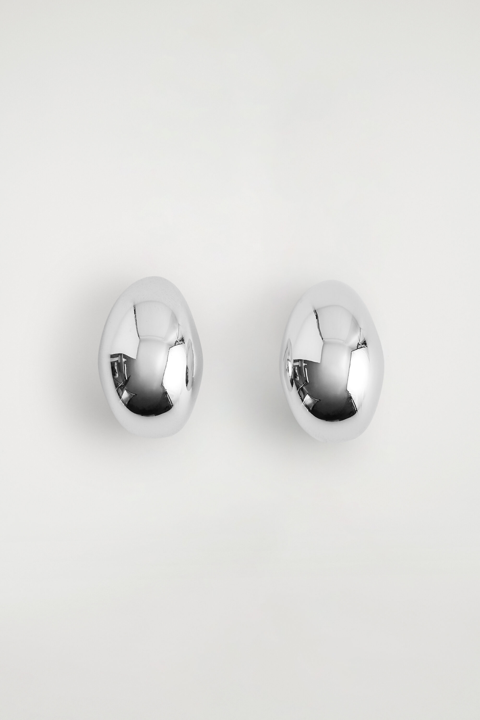 Curved Domed Earrings