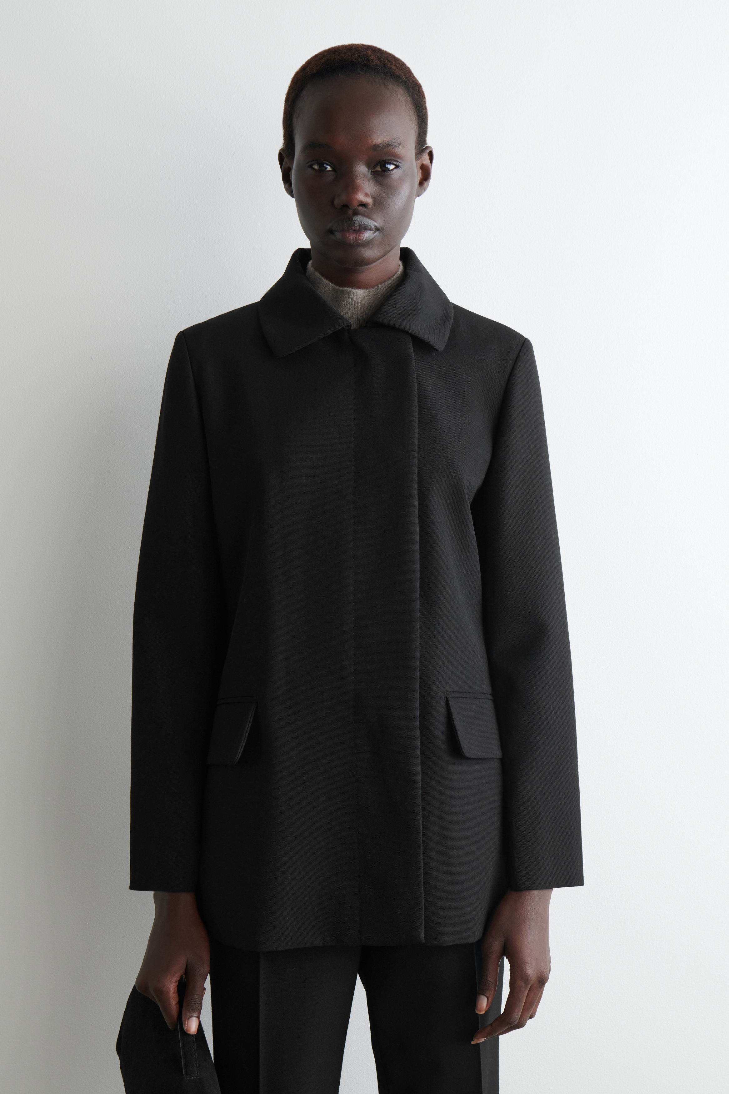 [RECTO] / ☆ 24FW TWIST TWILL WOOL TAILORED JACKET / BLACK RECTO - Official Website