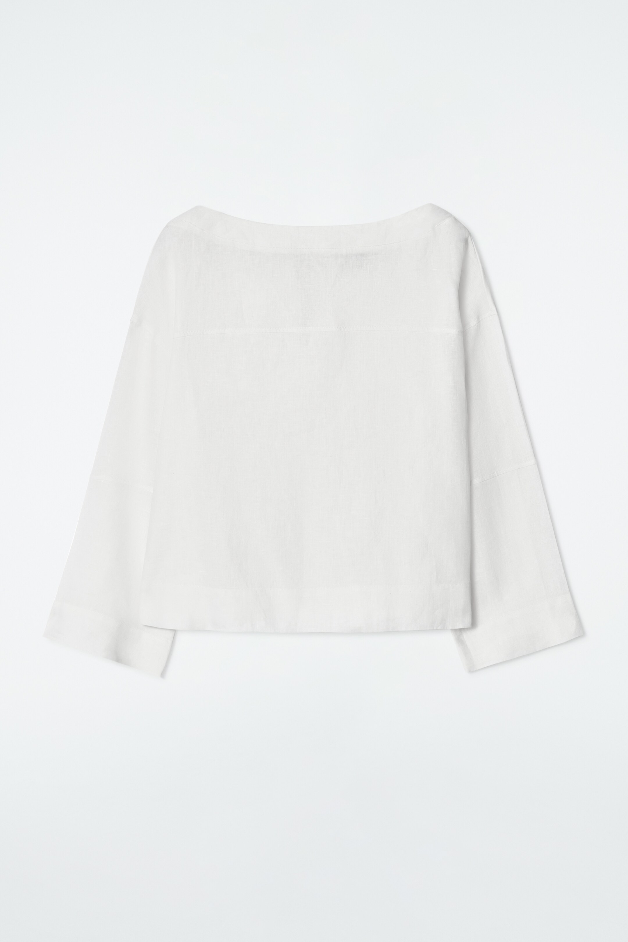 Visualizza immagine più grande: BLUSA IN LINO CON LACCI - BIANCO - DONNA | H&M IT 6