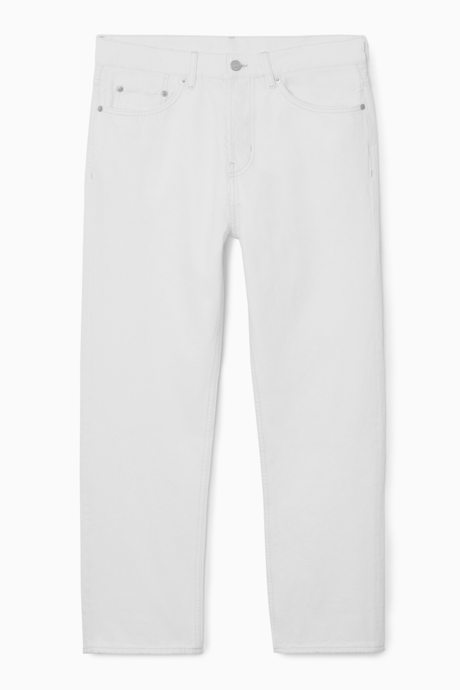 SKIM VERKÜRZTE JEANS MIT GERADEM BEIN - WEISS