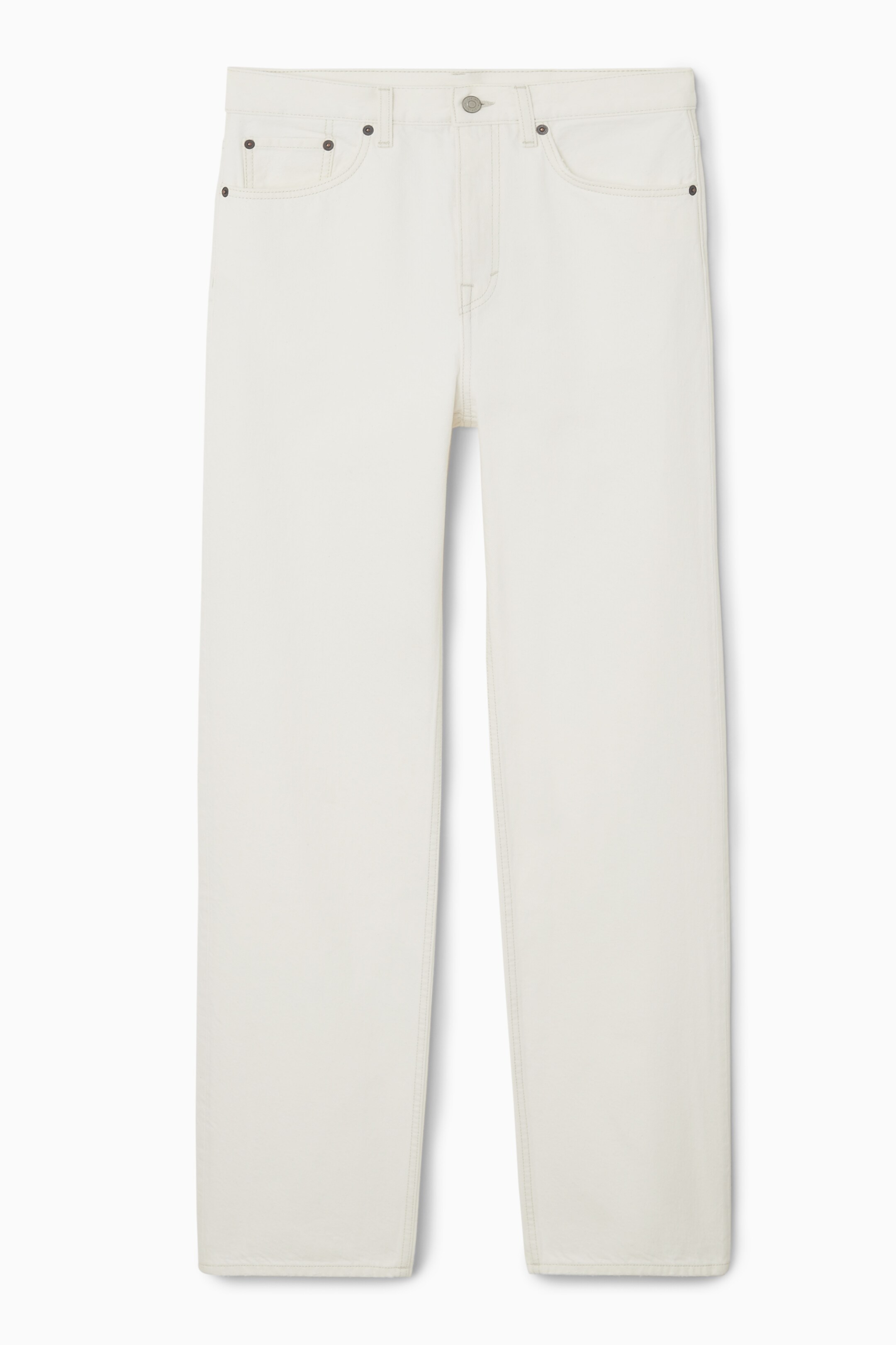 Ingrandisci l'immagine: COLUMN STRAIGHT-LEG JEANS - CHALK - DONNA | H&M CH 1
