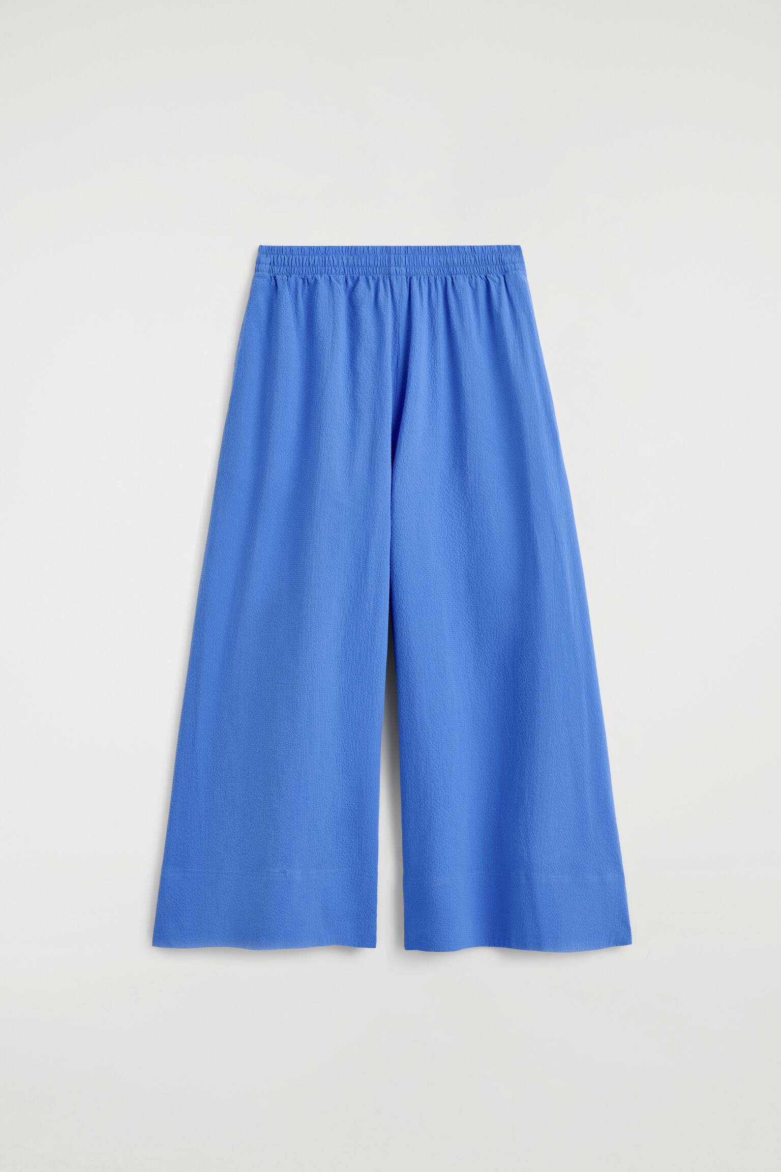 מכנסי קולוטים סירסוקר - כחול/חום - 2