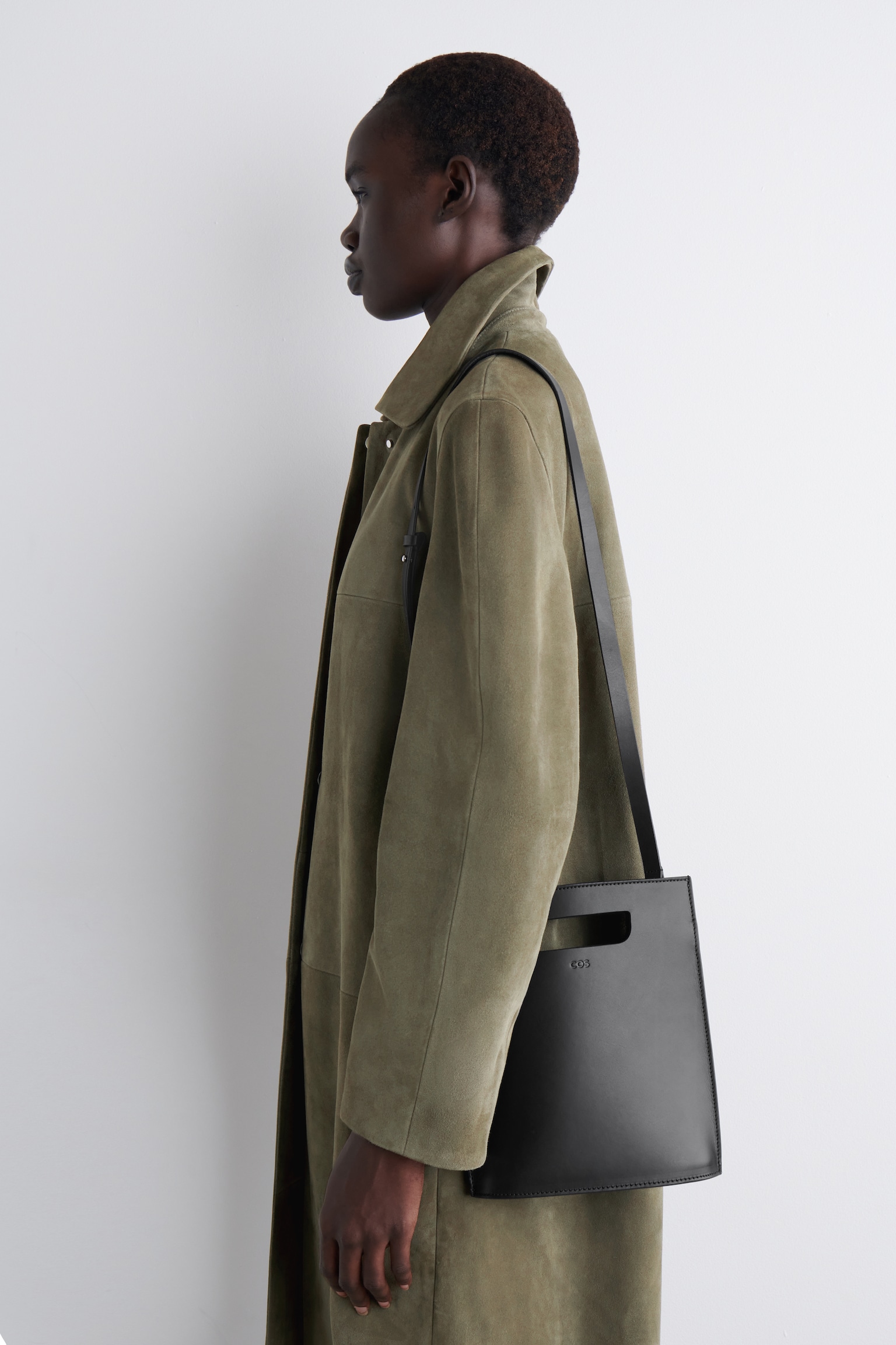 MINI SAC FOLIO - CUIR - NOIR