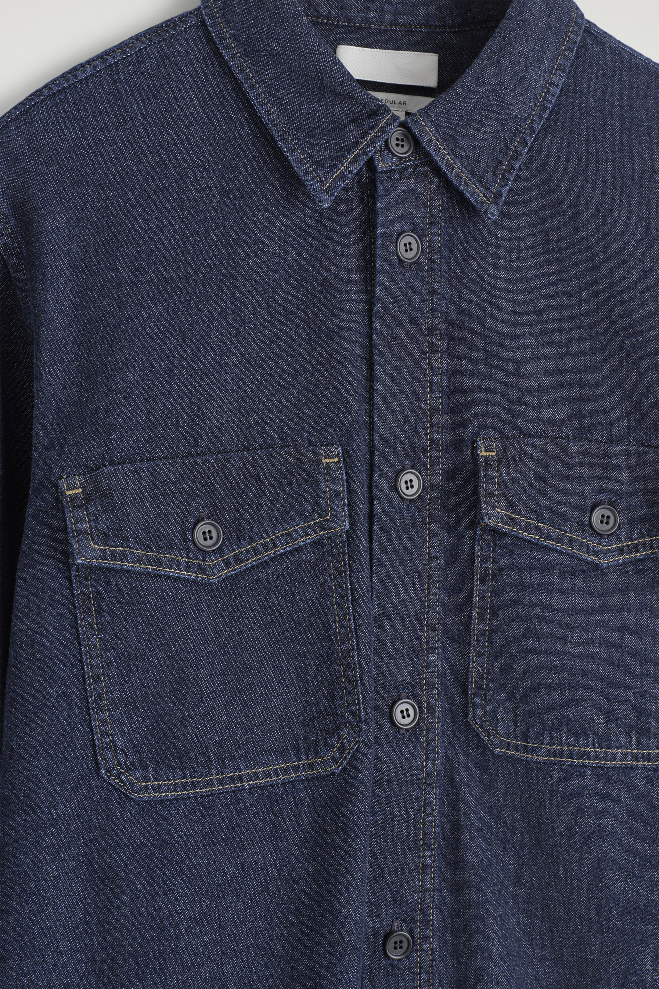 Agrandir l'image: CHEMISE EN DENIM - BLEU FONCÉ - HOMME | H&M FR 7