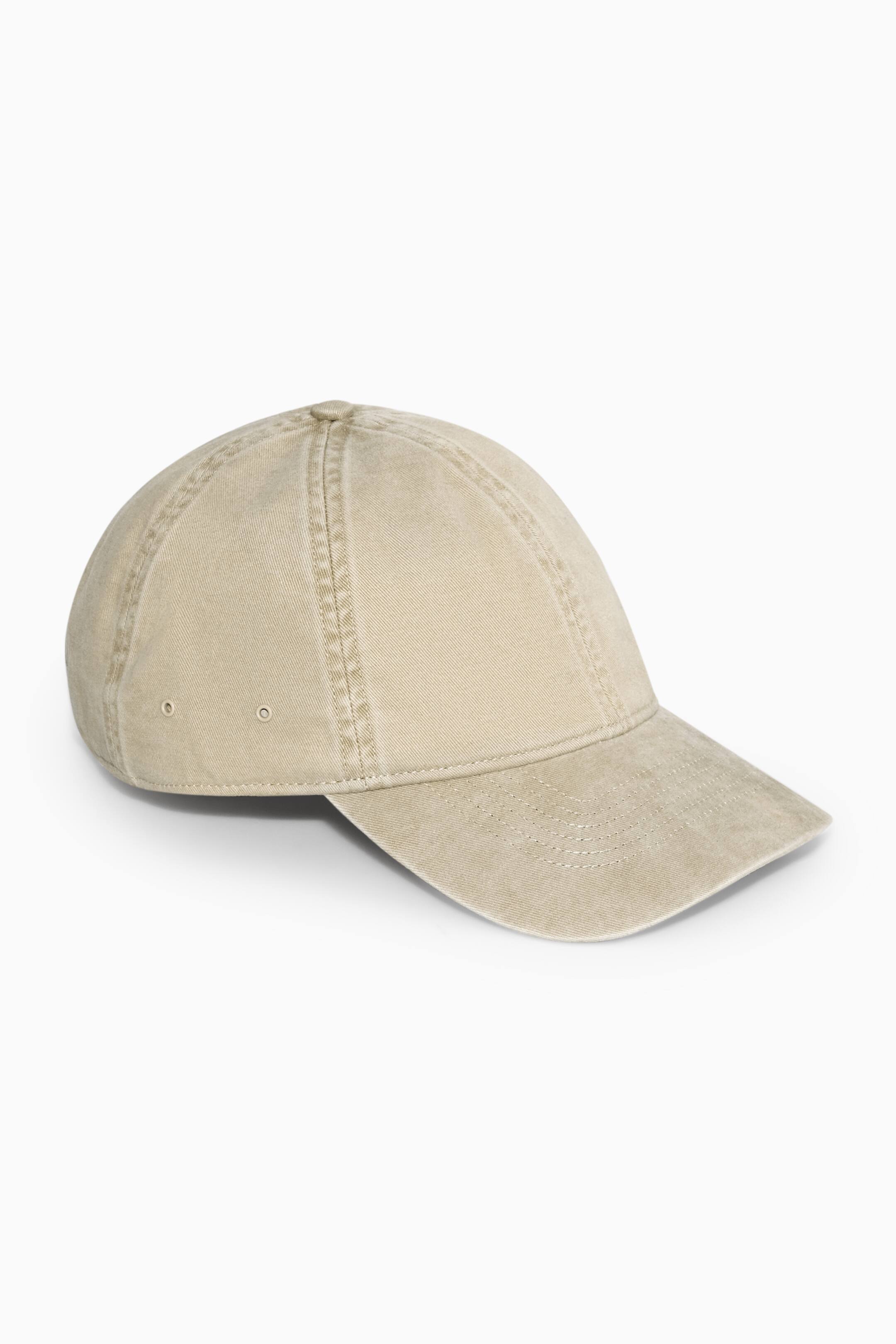 View larger image: COTTON-TWILL BASEBALL CAP - BEIGE - Men | H&M GB 1