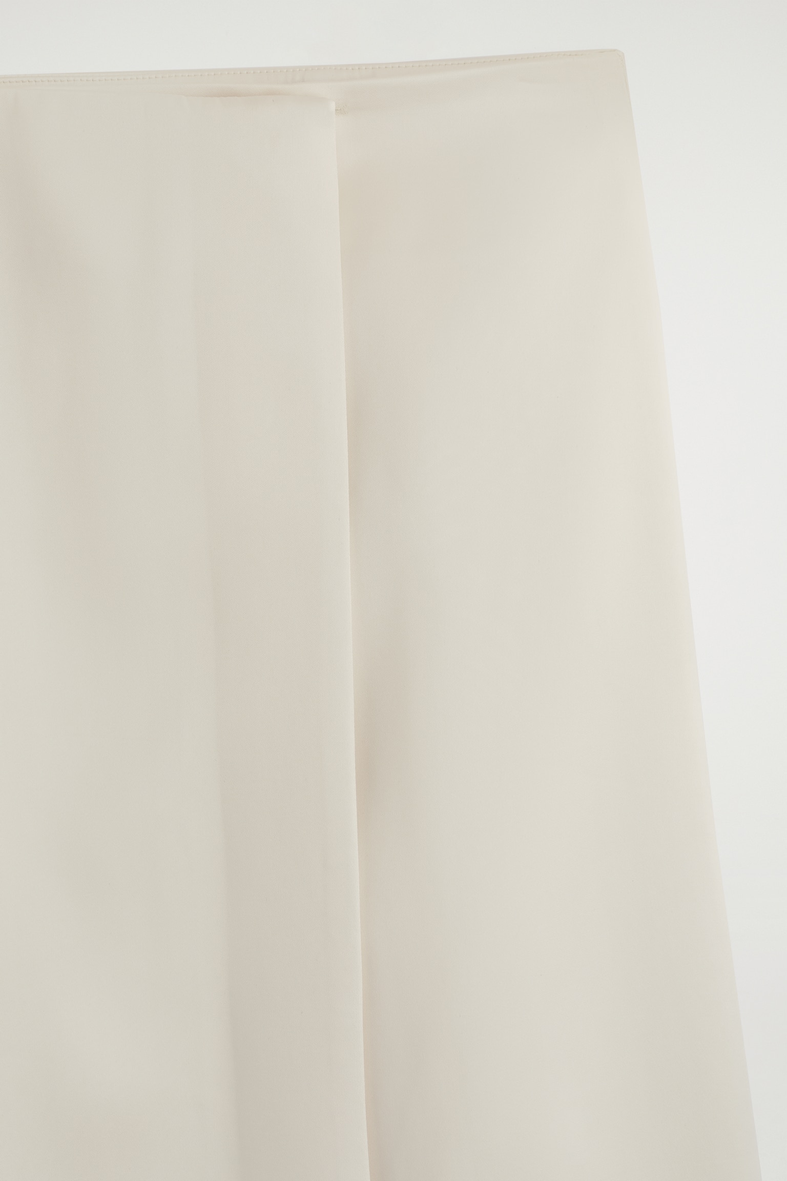 Sateng omslagskjørt-HVIT - 6