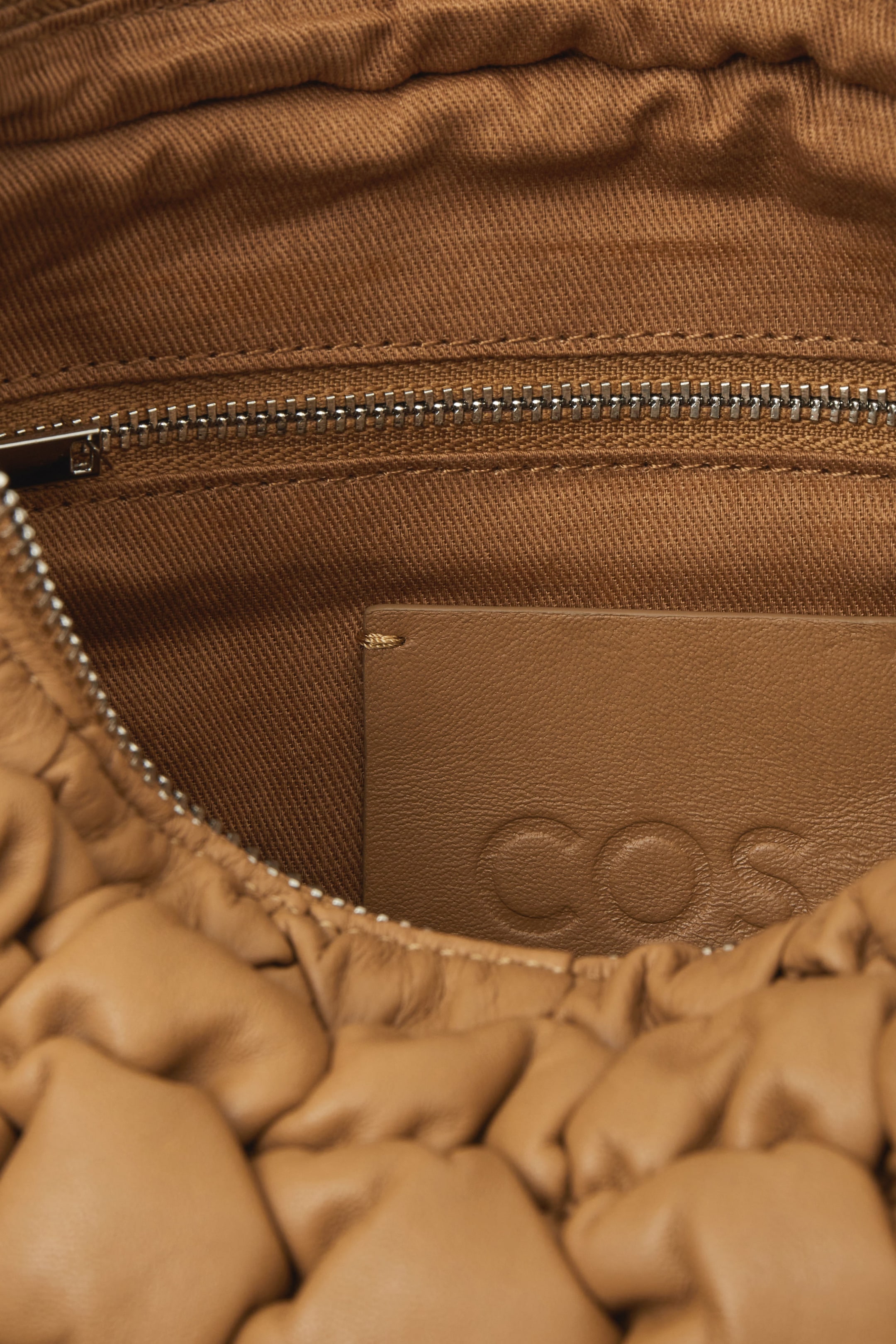 QUILTED MINI BAG - LEATHER