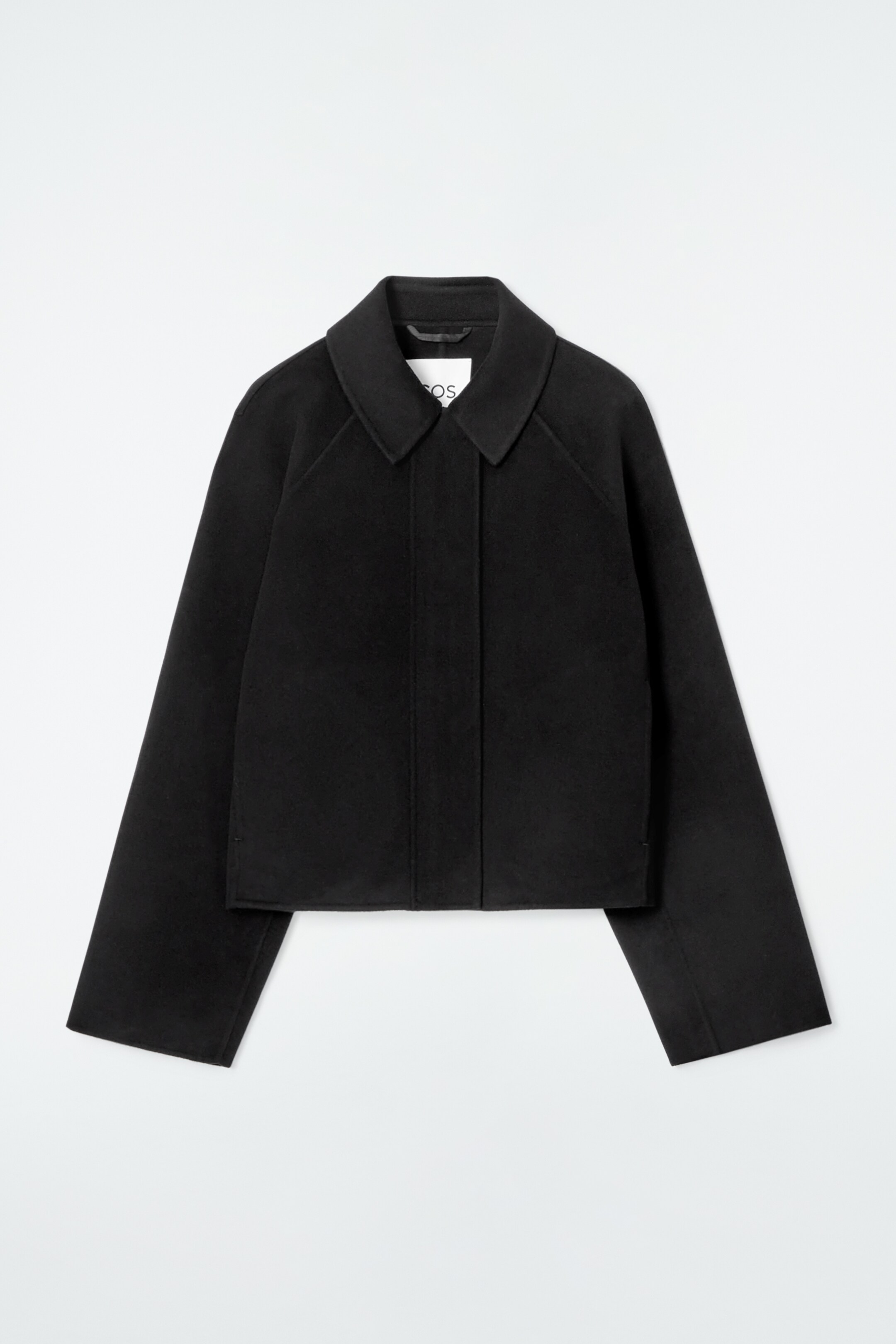 Agrandir l'image: VESTE COURTE EN LAINE DOUBLE FACE - NOIR - FEMME | H&M FR 6
