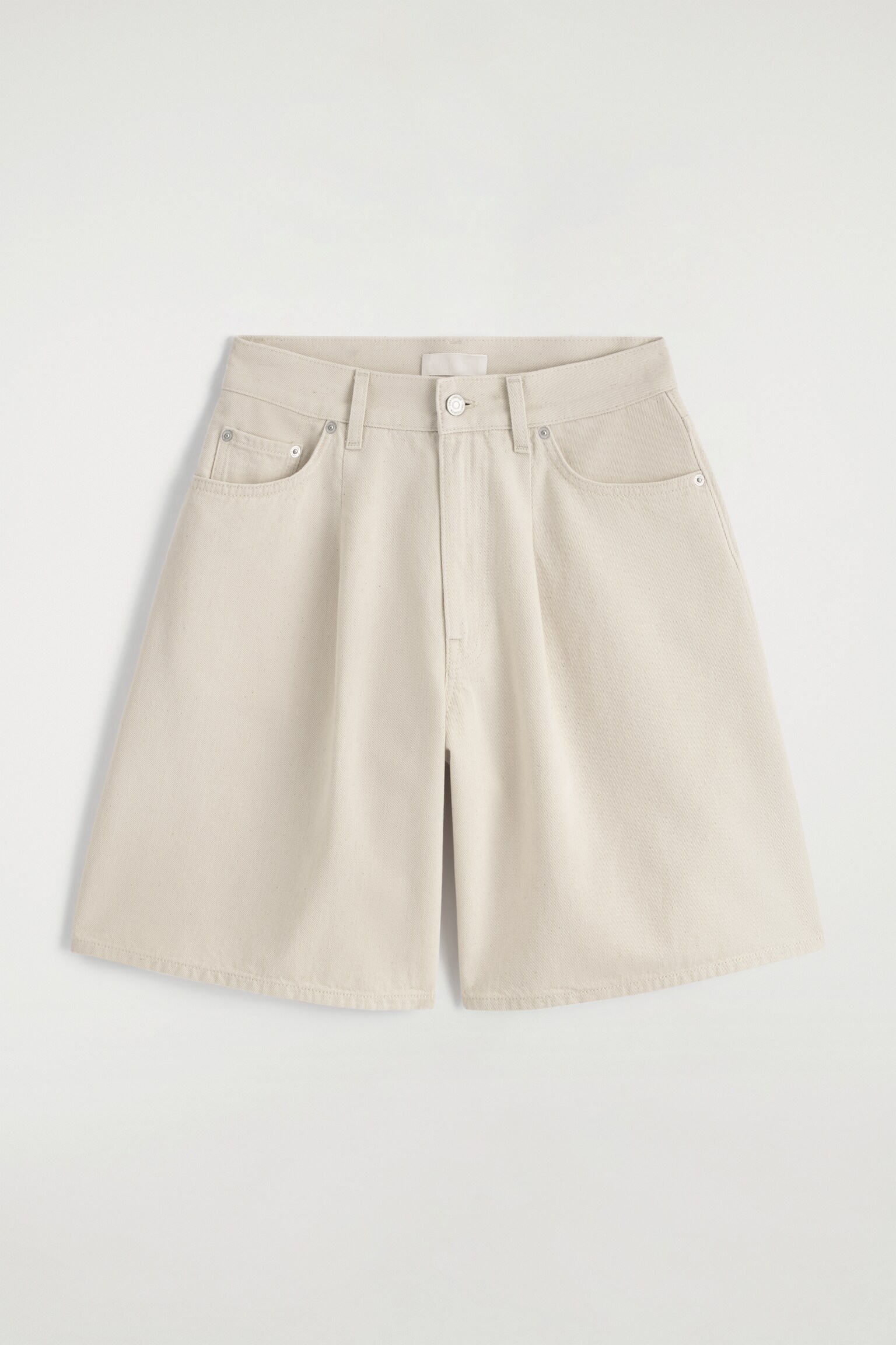 SHORT LARGE EN DENIM - CRAIE/BLEU - 2
