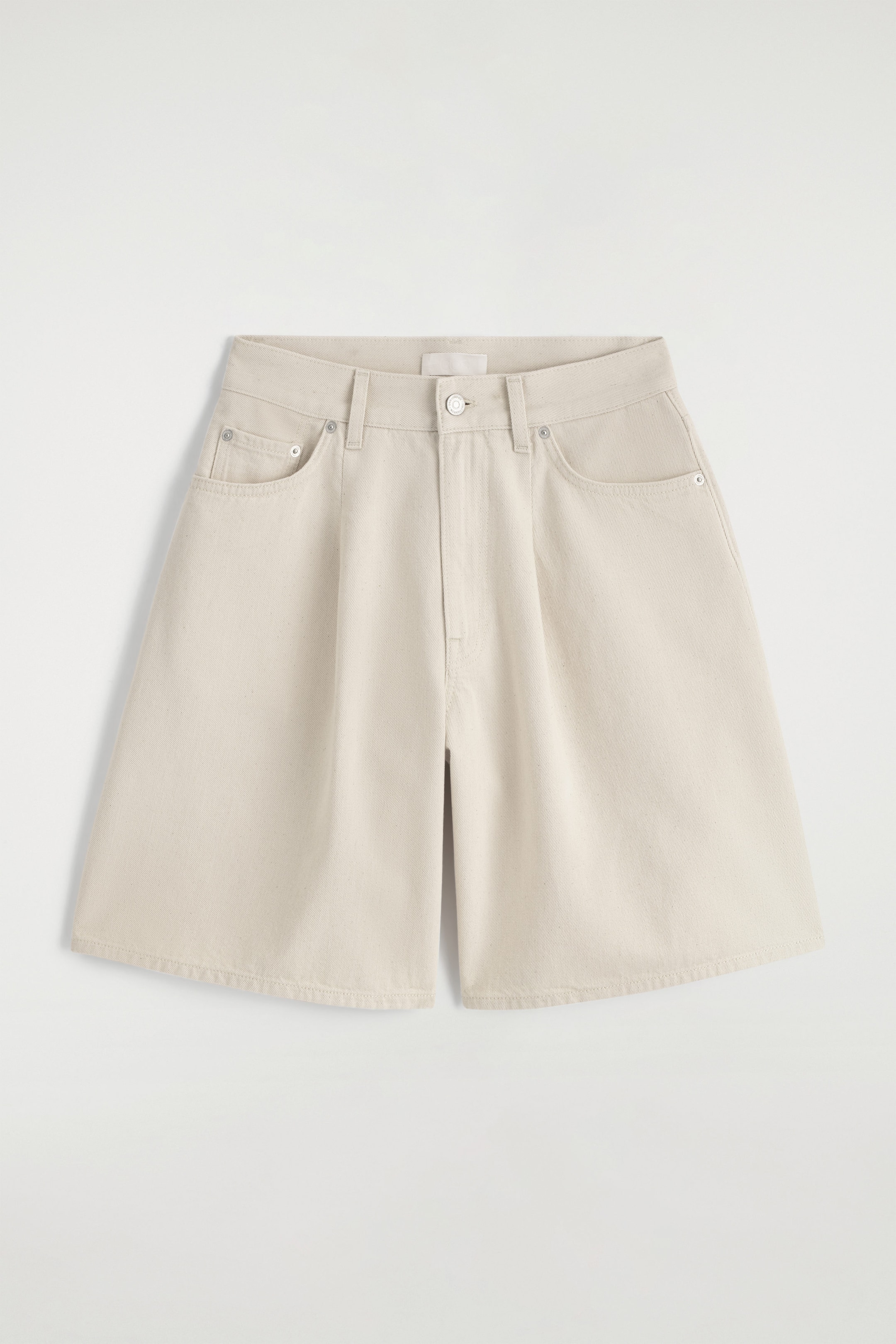 WIDELEG DENIM SHORTS