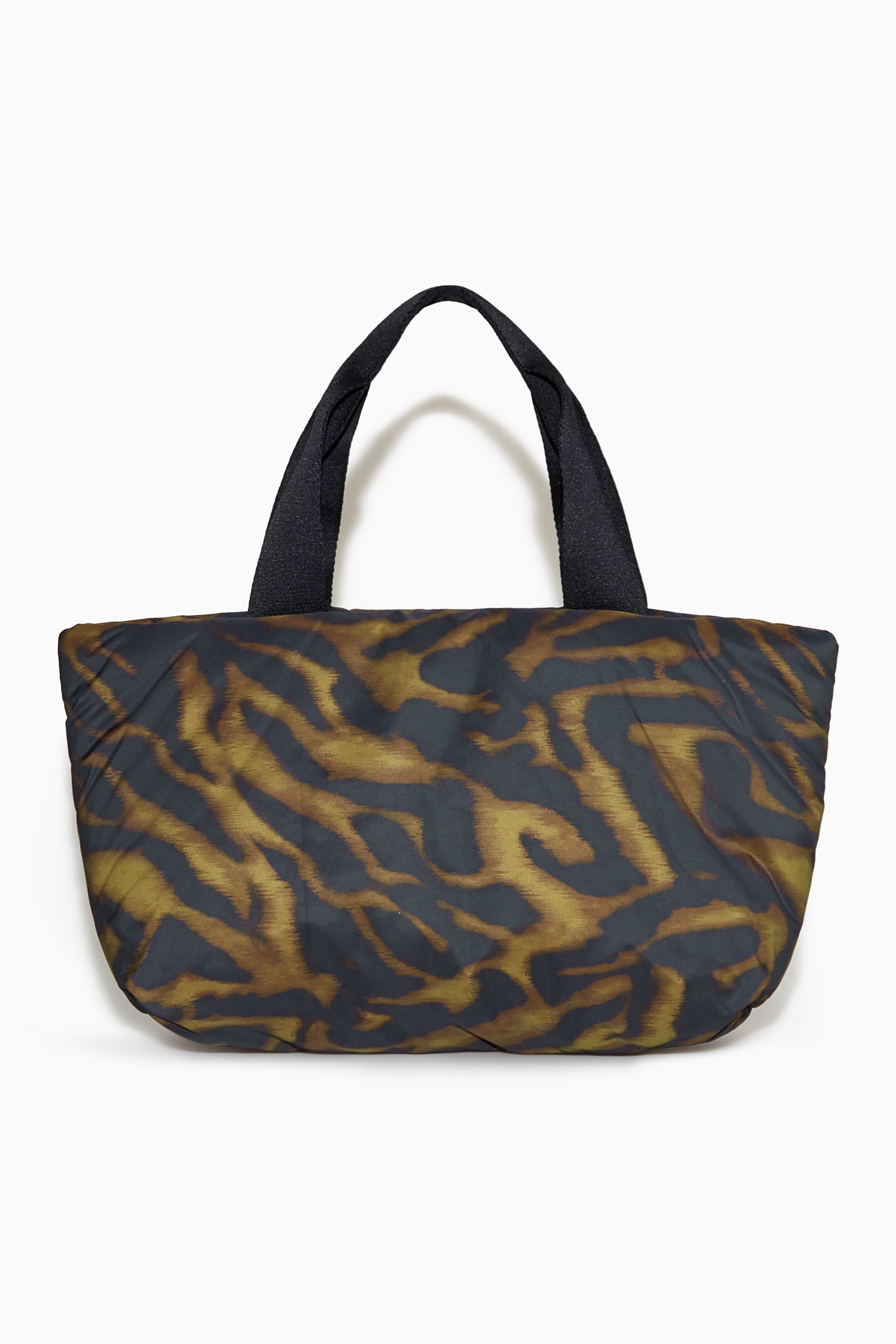 Näytä suurempi kuva: PADDED SHOPPER BAG - BROWN / BLACK - NAISET | H&M FI 1