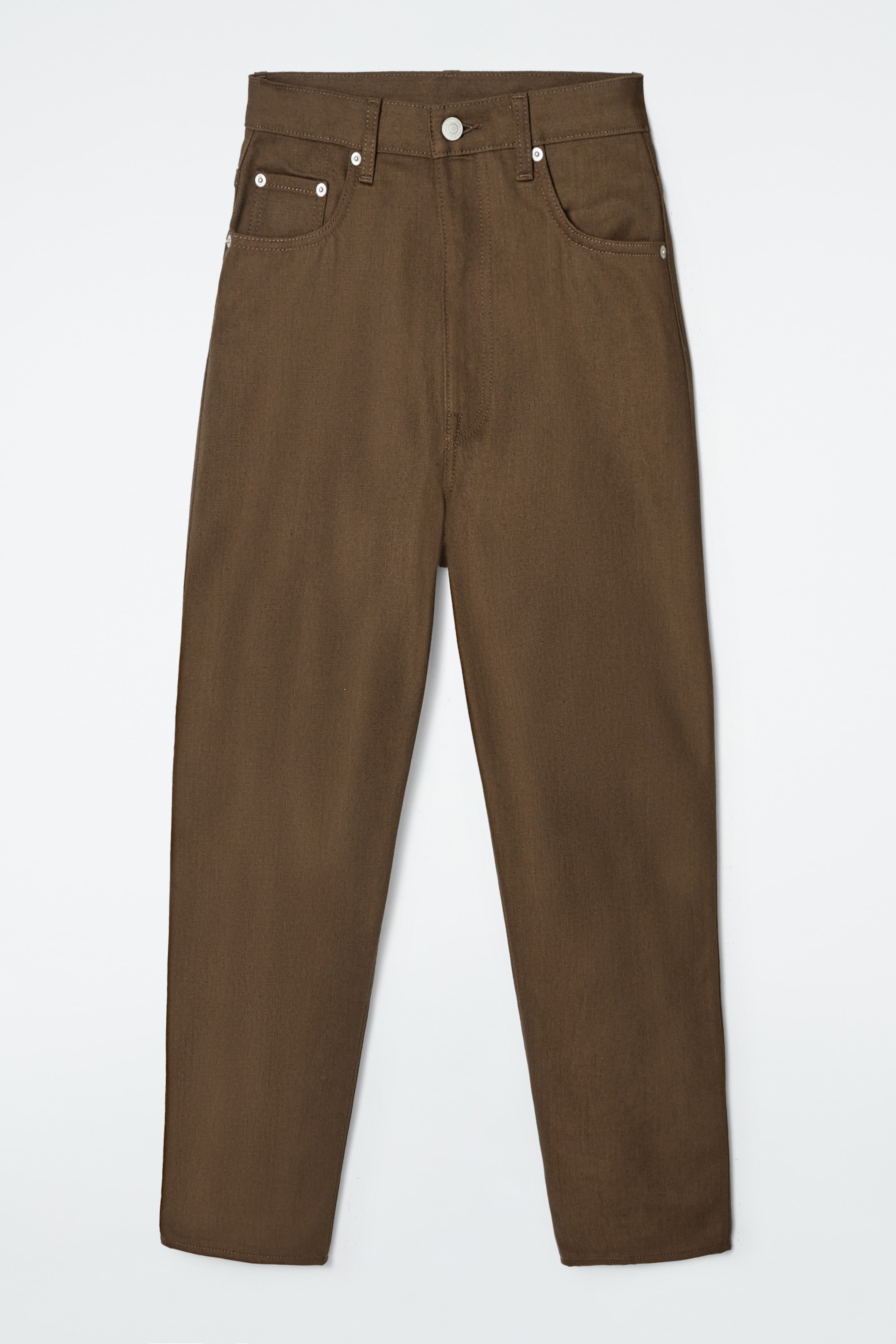 Visualizza immagine più grande: JEANS BAY DAL TAGLIO BARREL - MARRONE - DONNA | H&M IT 6