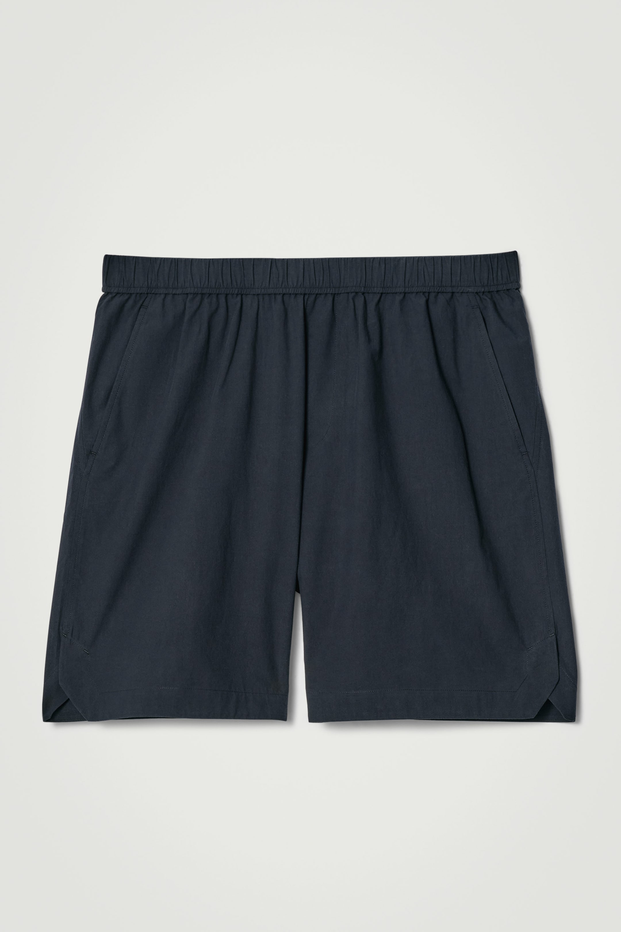 PIMA COTTON ELASTICATED SHORTS