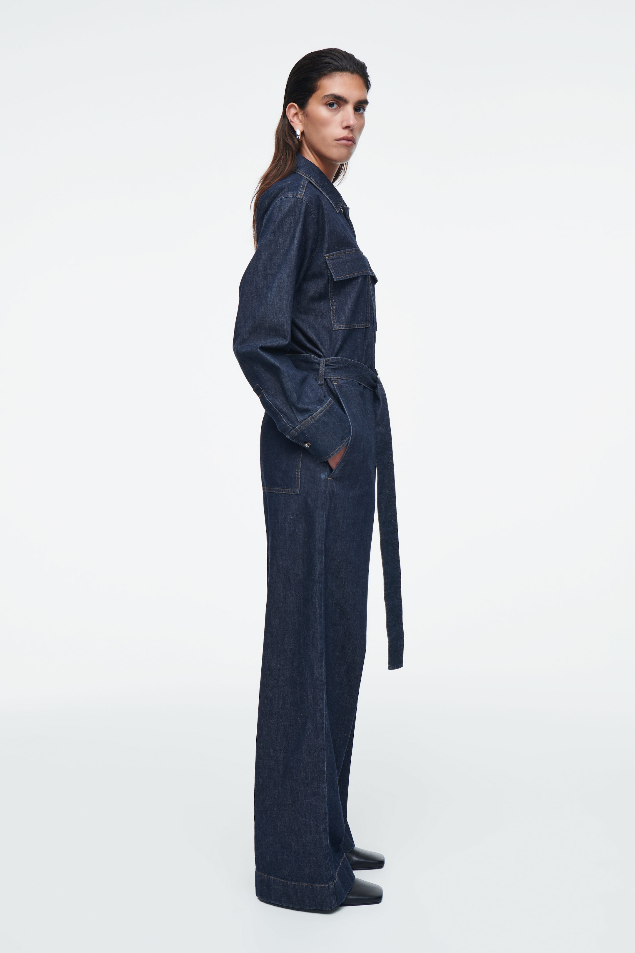 DENIM BOILERSUIT