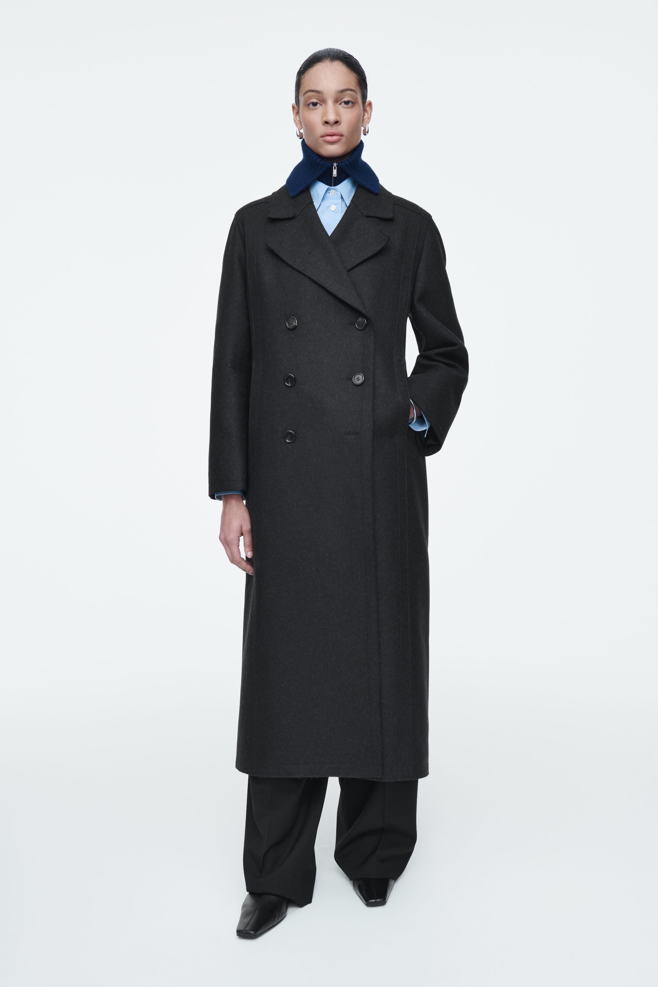 PURE CASHMERE COLLAR
