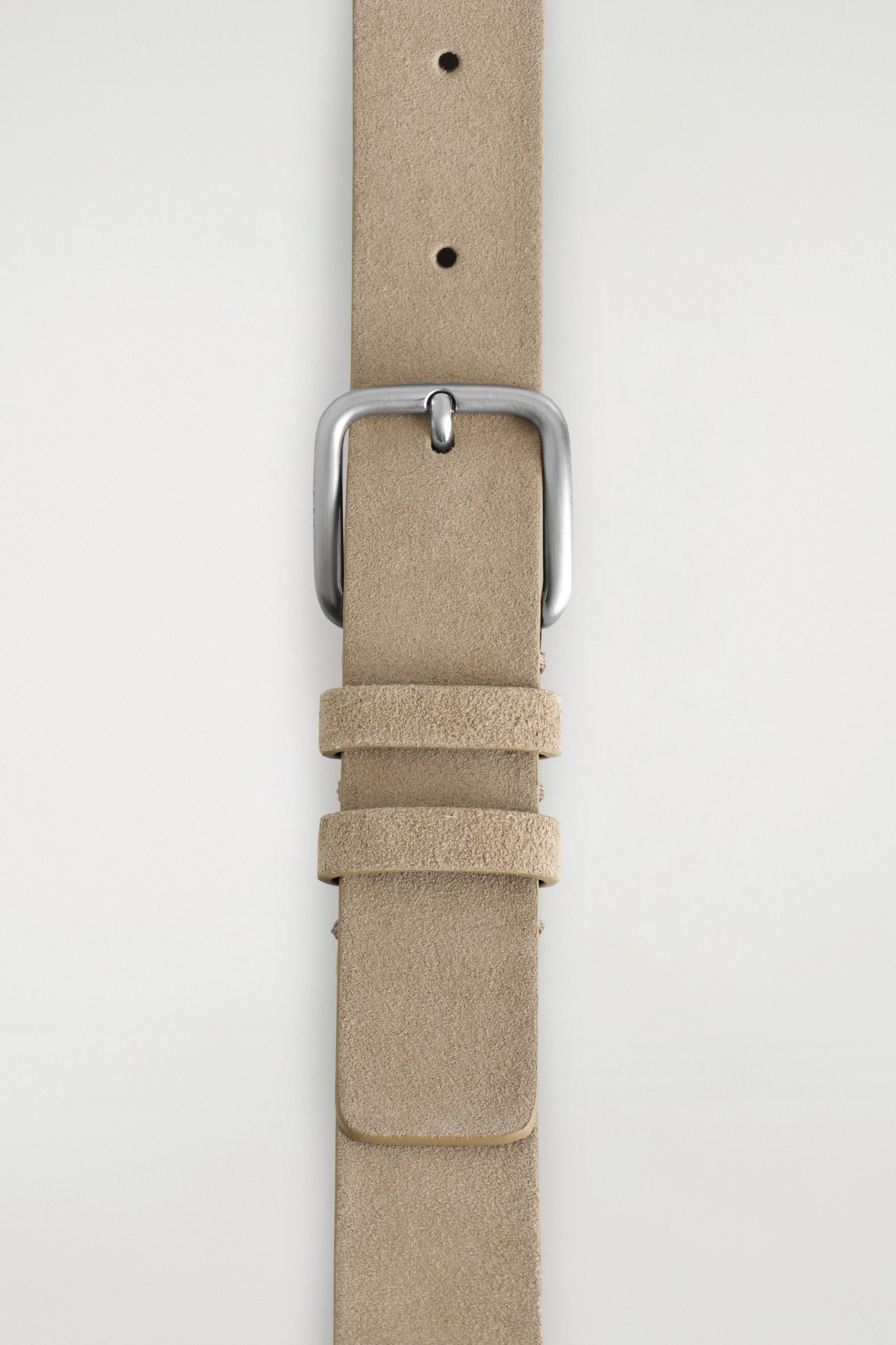 【COS】CLASSIC SUEDE BELT スエードベルト SUEDE BELT - DARK KHAKI | COS