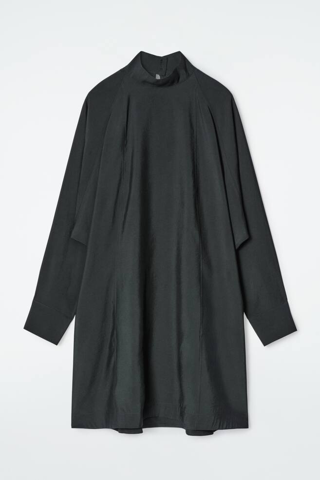 MINIKLEID MIT FLEDERMAUSÄRMELN - SCHWARZ - 1