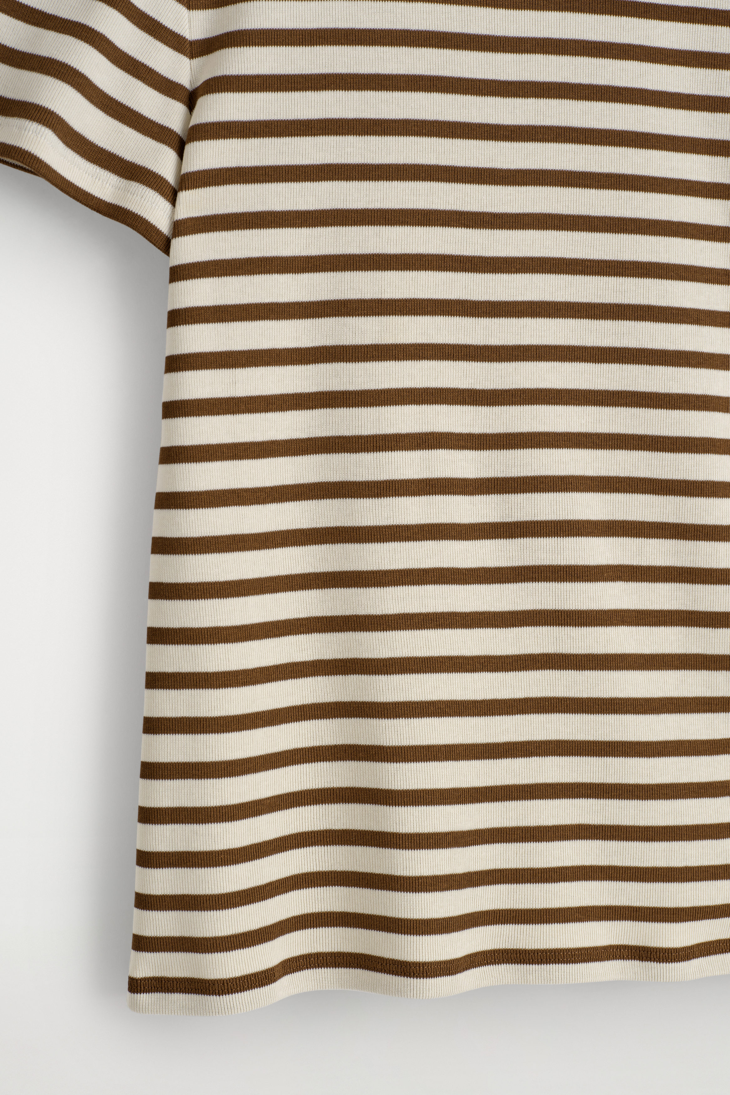 [ KEDS] ★STRIPED T-SHIRT Jacquard-Stripe-Tee-Travertine