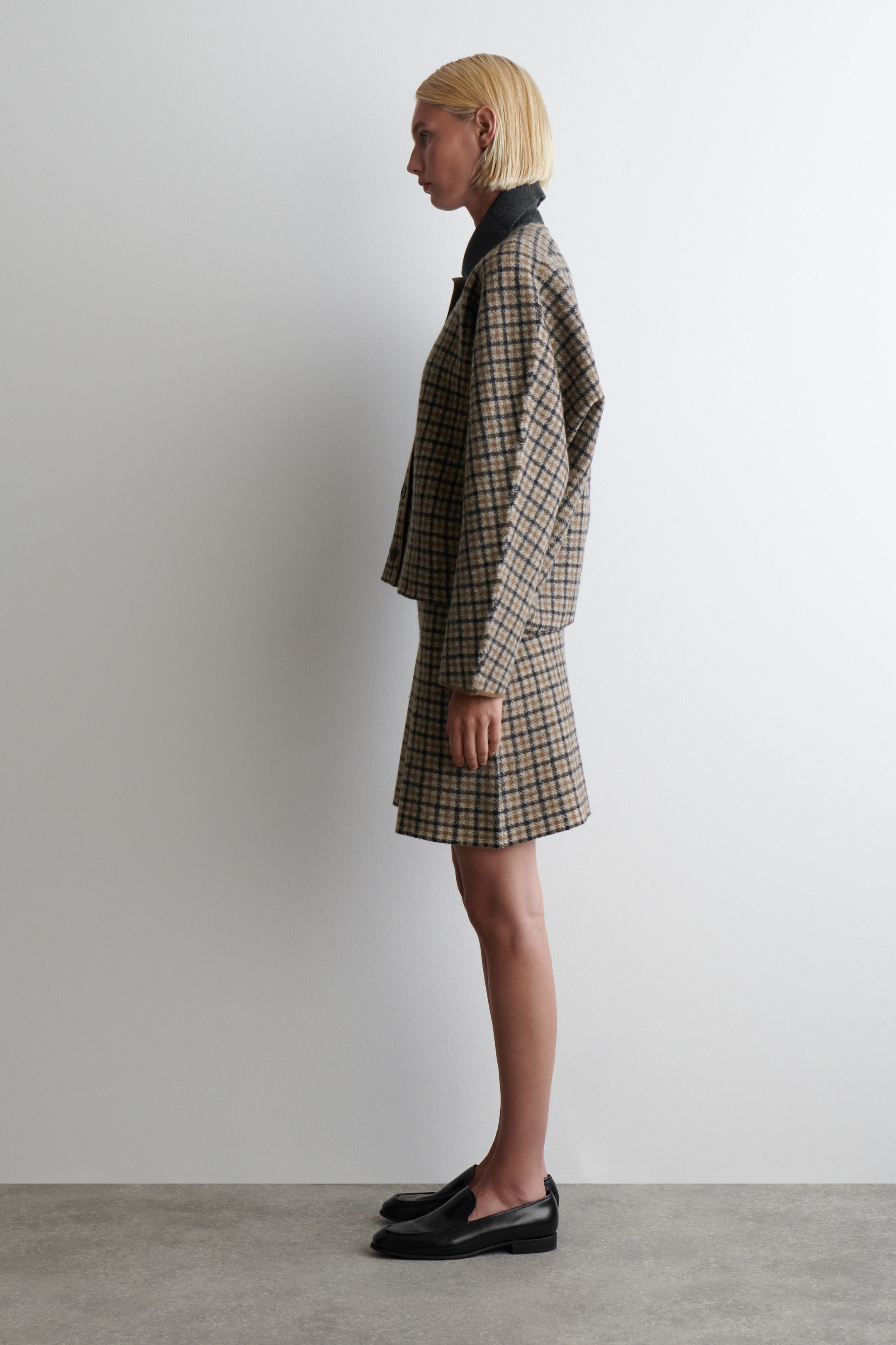 SCULPTED MERINO WOOL JACKET