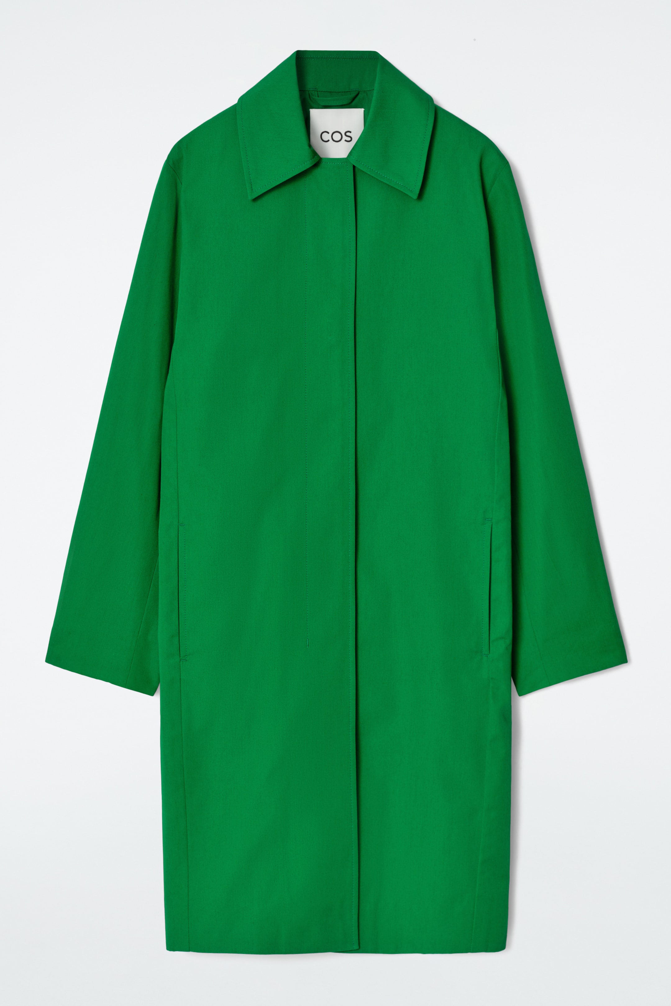Agrandir l'image: MANTEAU DE MI-SAISON EN COTON - VERT - FEMME | H&M CH 6