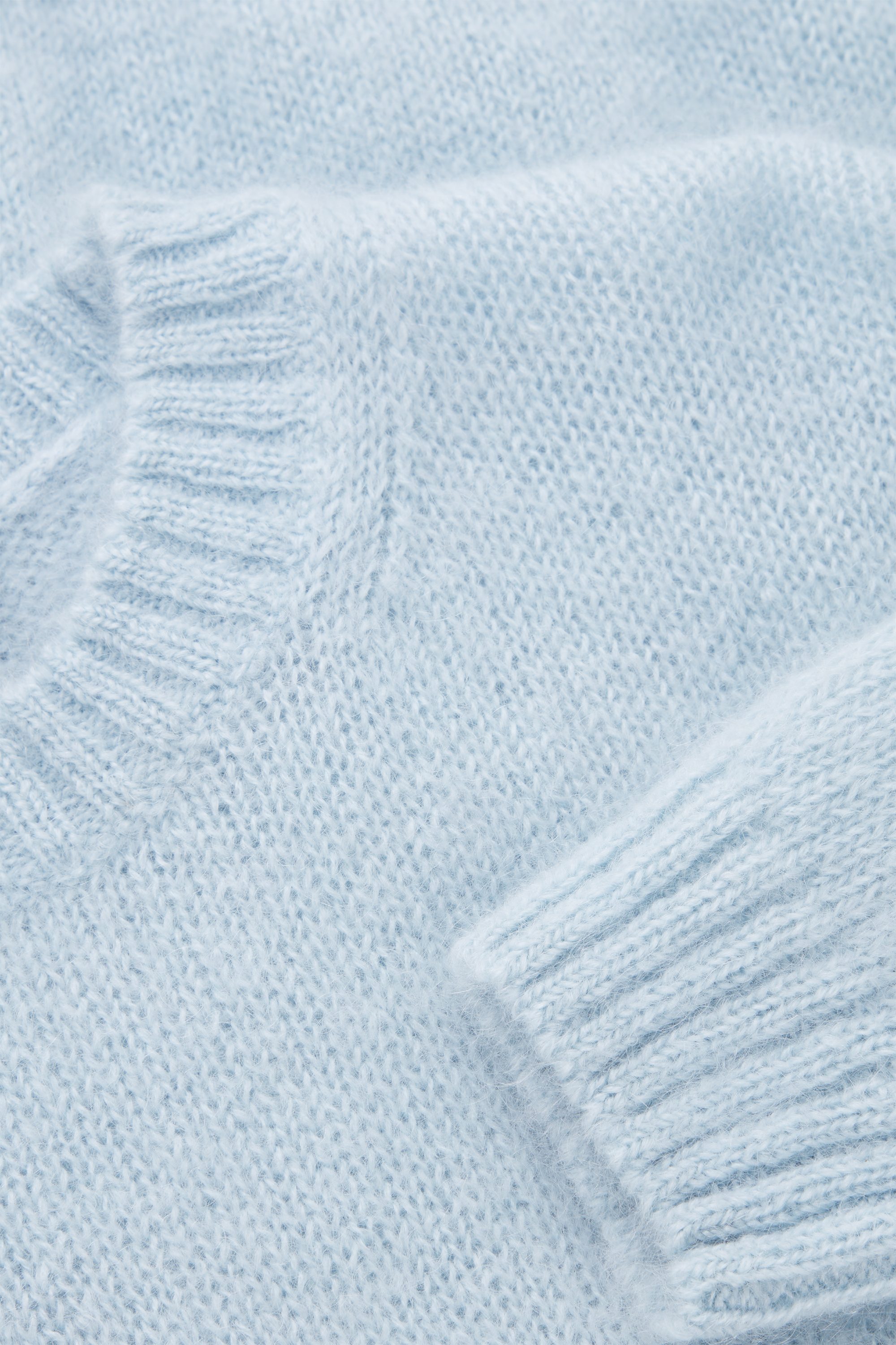 MOHAIR-BLEND OVERSIZED JUMPER - LIGHT BLUE | COS DE