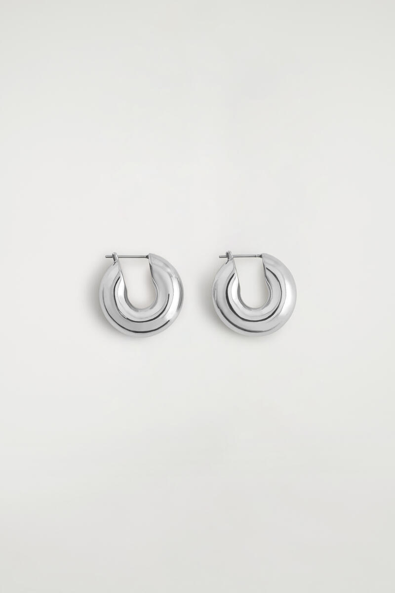 Mini Chunky Hoop Earrings