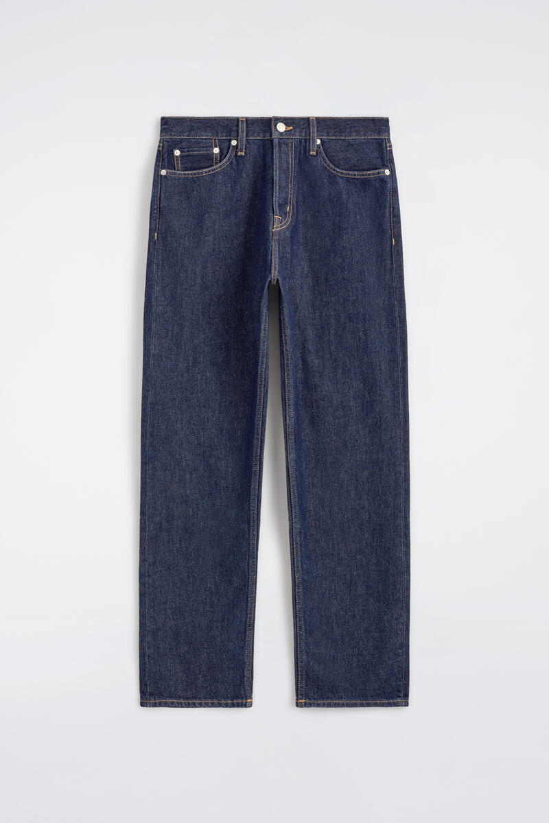 Signature Regular-Fit Straight-Leg Jeans