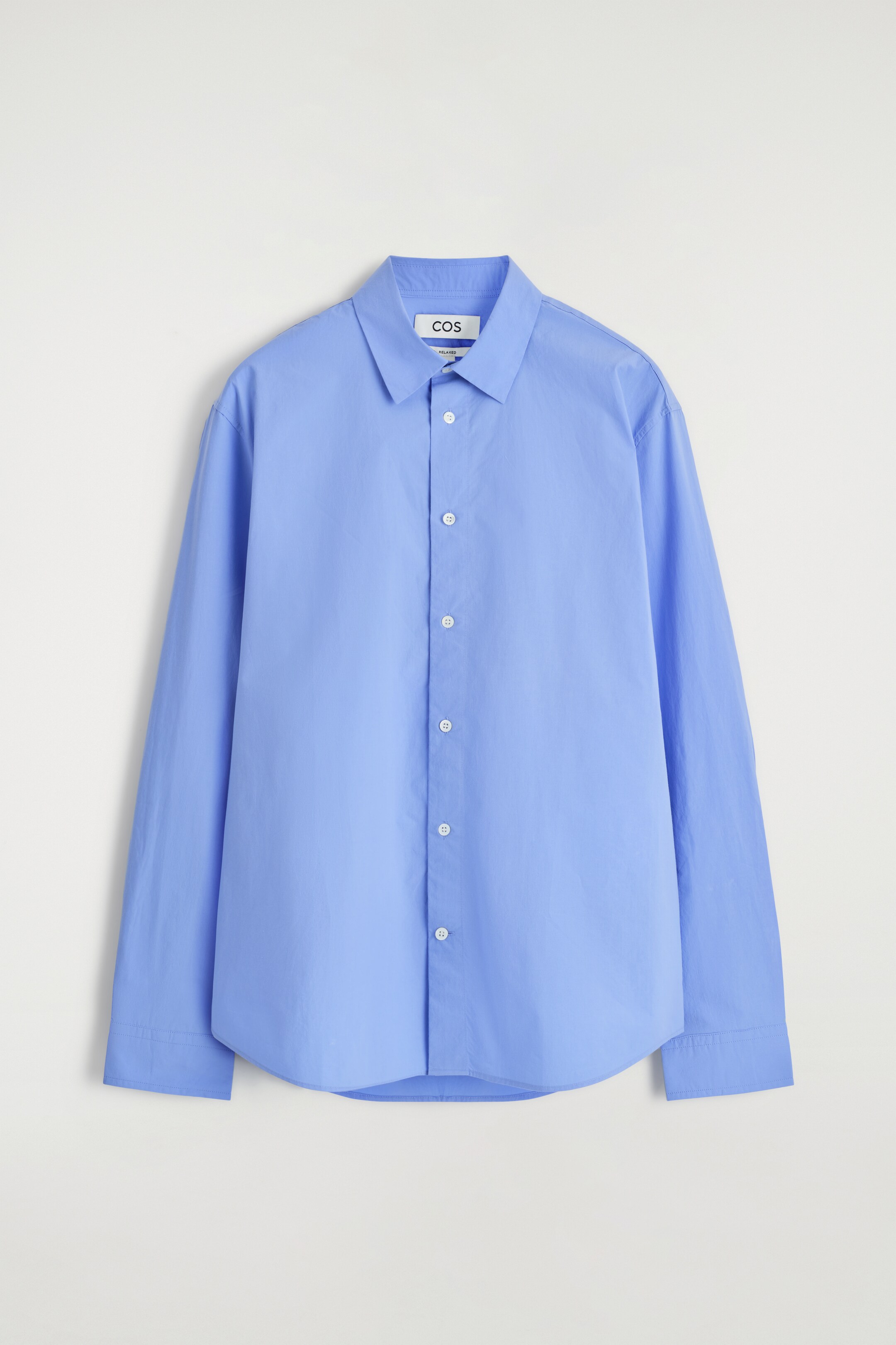 Ver imagen más grande: CAMISA DE POPELÍN DE ALGODÓN PIMA RELAXED FIT - AZUL - HOMBRE | H&M ES 8