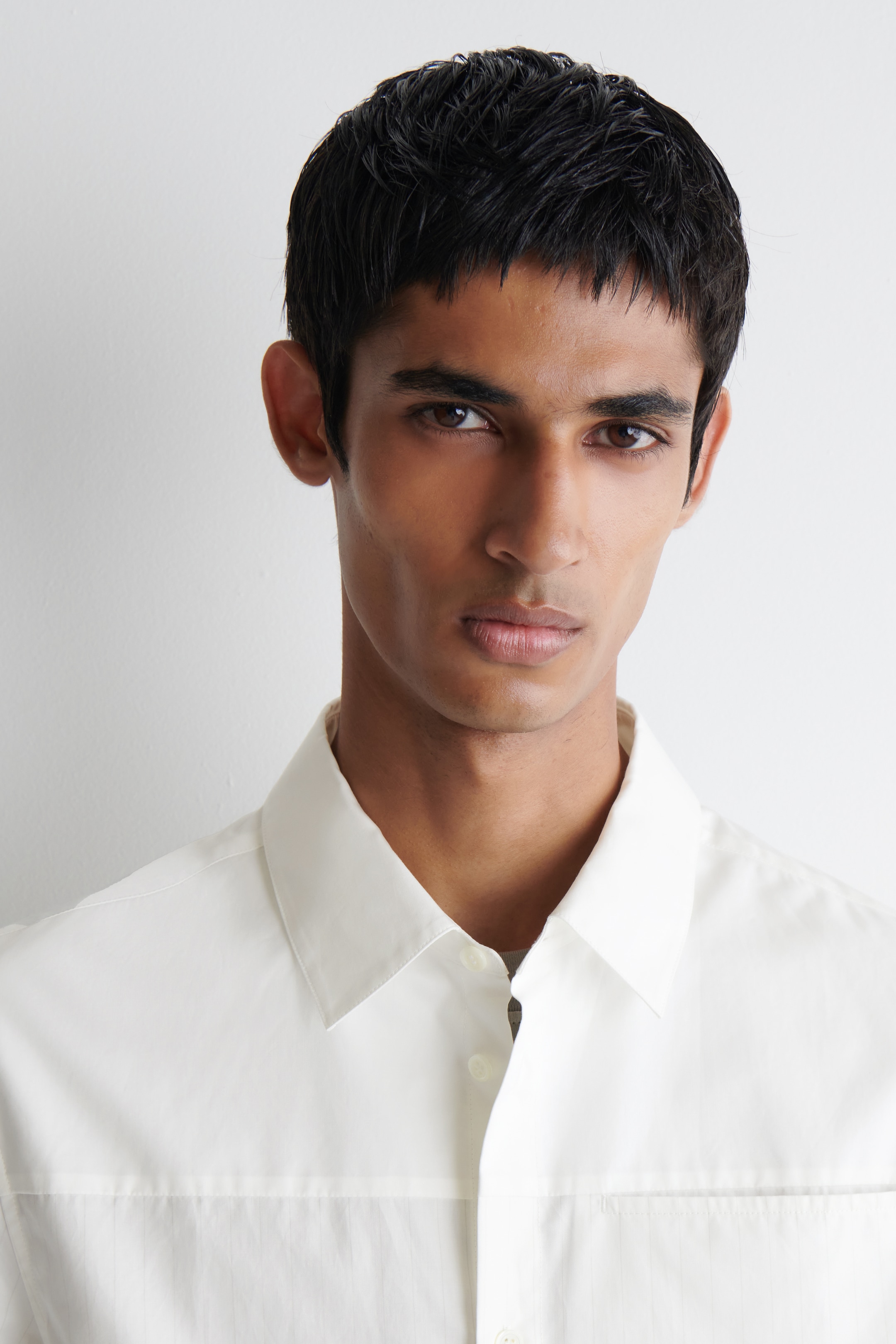 Visualizza immagine più grande: CAMICIA CON PANNELLO GESSATO - BIANCO / GESSATO - UOMO | H&M IT 4