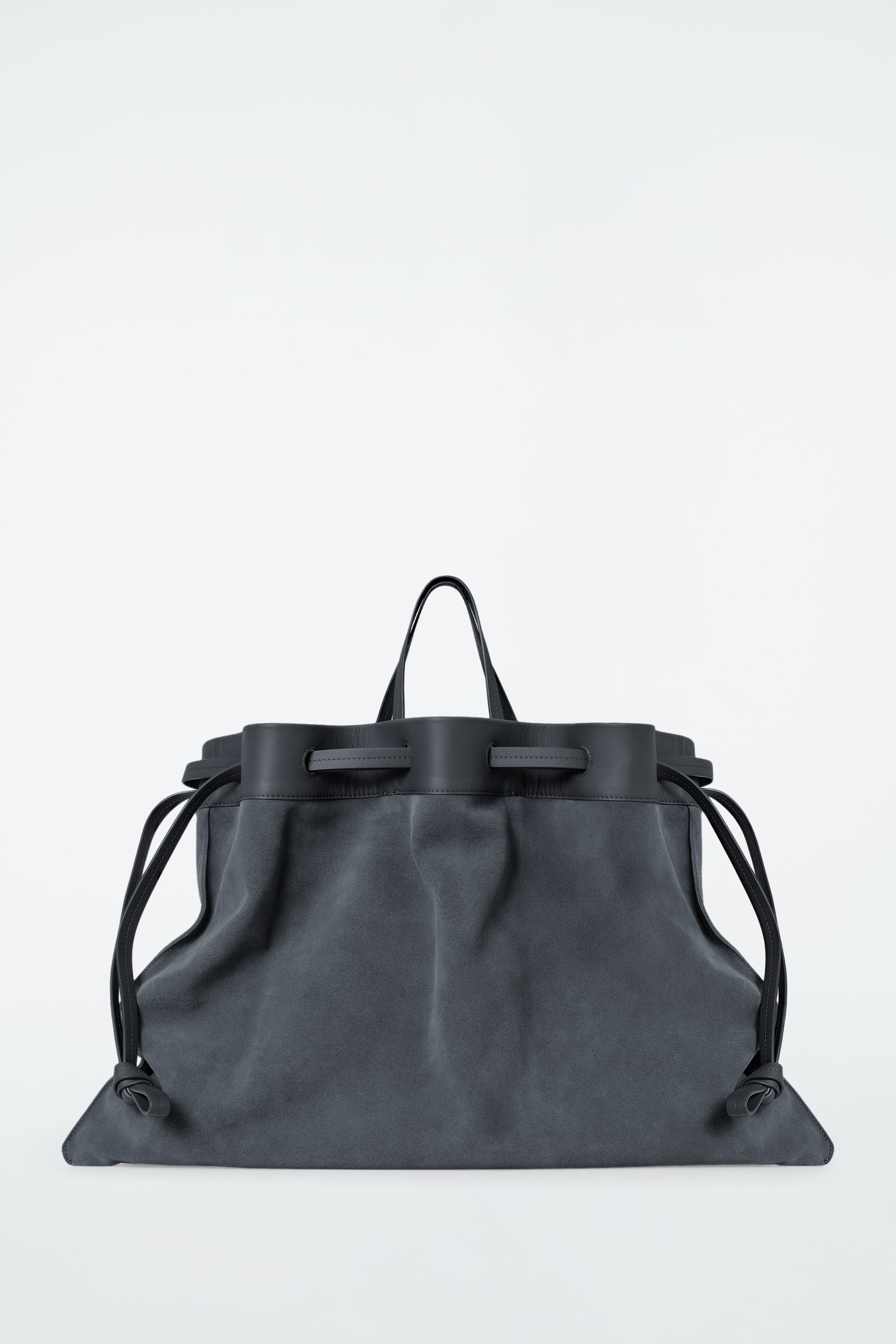 【 】Drawstring Tote Bag ★関税・送料無料★ Ruffle Drawstring Tote - Ruffle - –Timeless Leather Designs