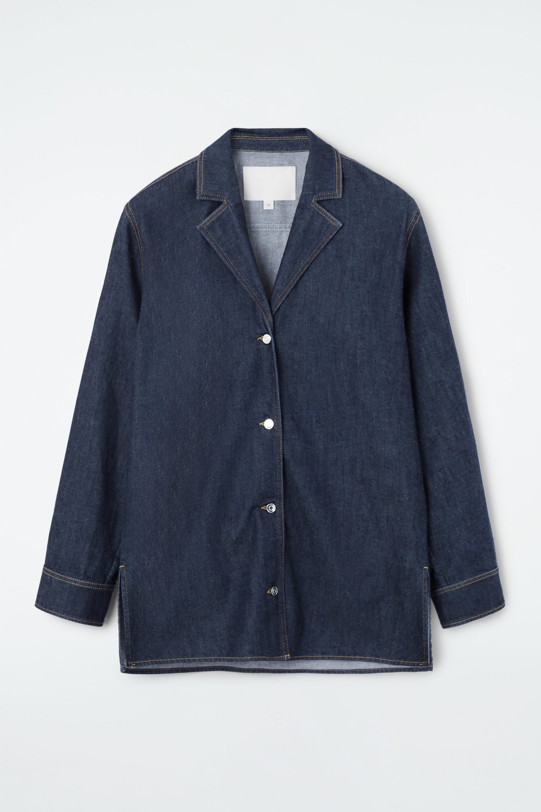 REGULAR TAILORED DENIM SHIRT