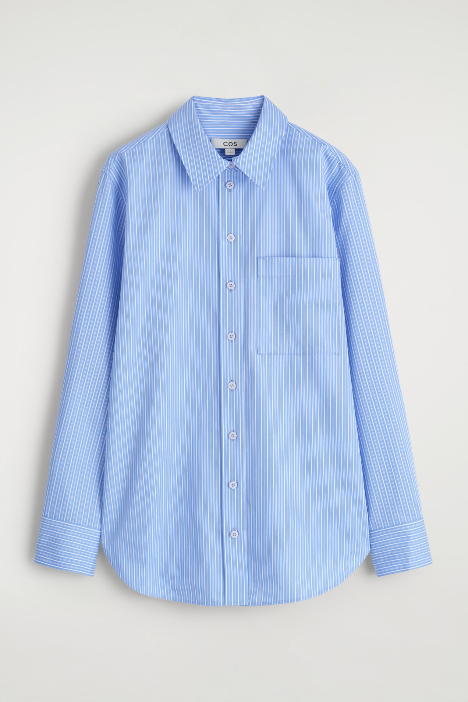 CAMICIA SARTORIALE IN COTONE PIMA - BLU / RIGHE/BIANCO/AVORIO / GESSATO/ROSA/LILLA - 2