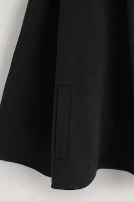 SCARF JACKET — BLACK 7