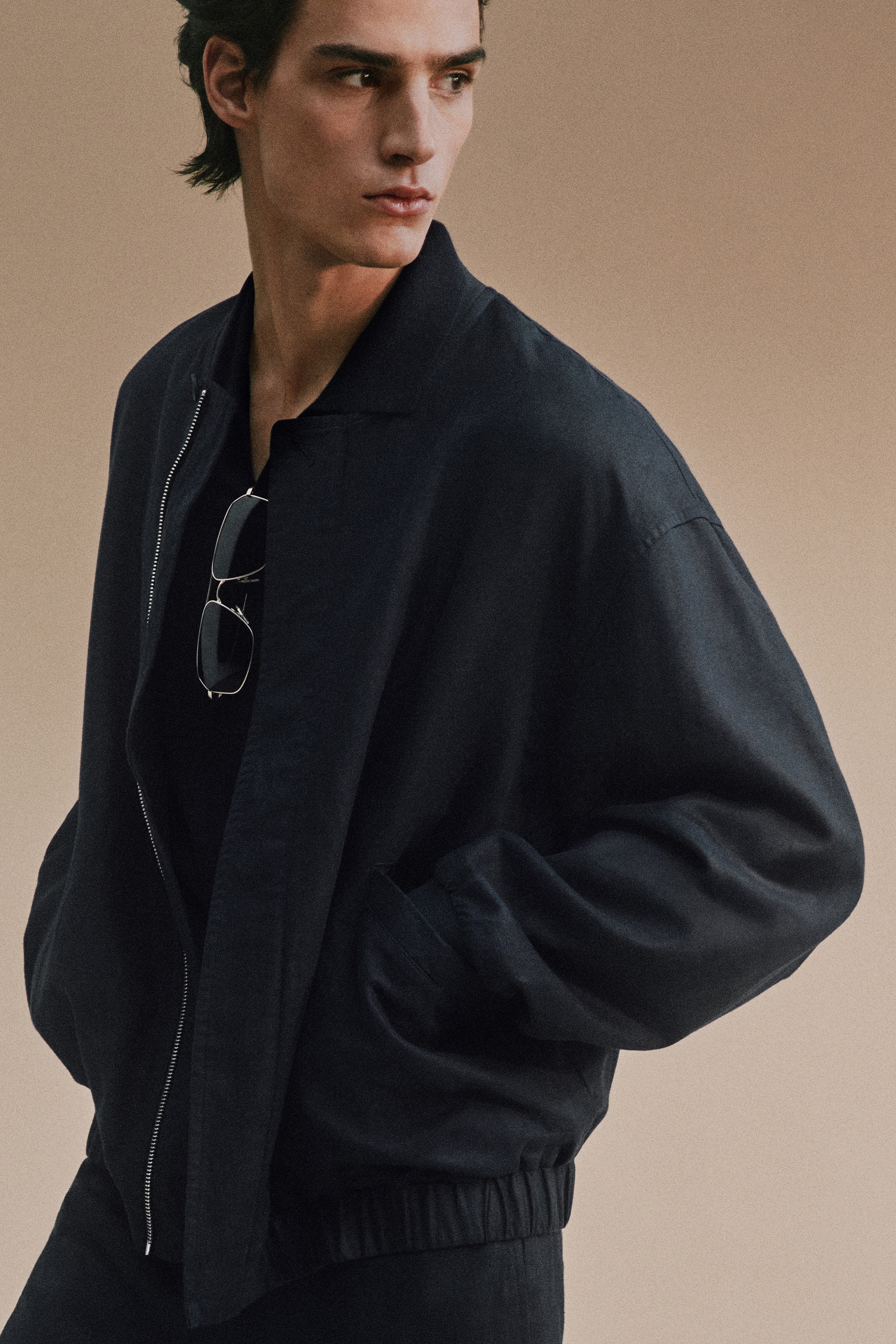 タグ付き　[A.F ARTEFACT] Linen Bomber Jacket タグ付き [A.F ARTEFACT] Linen Bomber Jacket - メルカリ