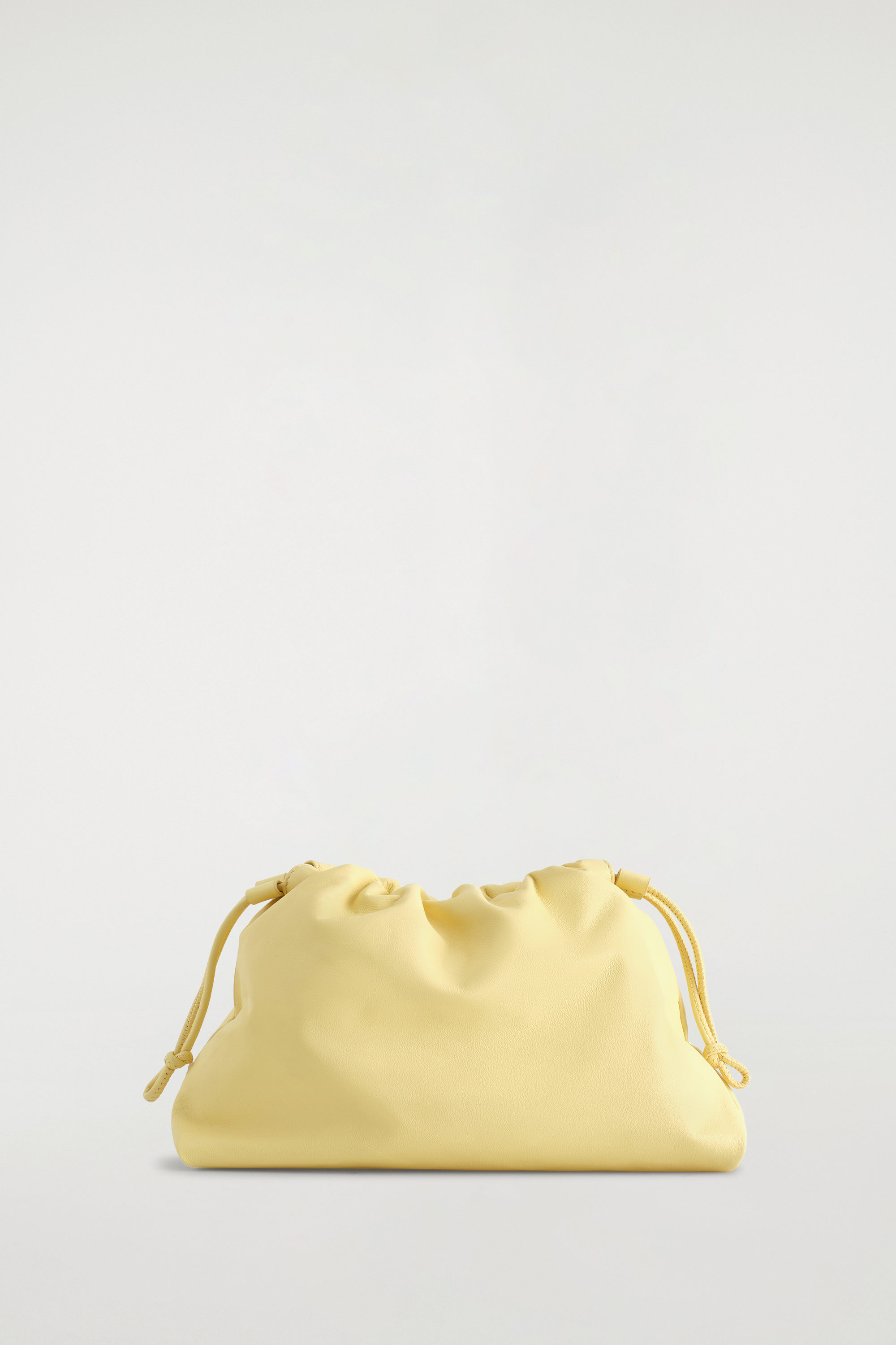 QUILTED MINI BAG - LEATHER - DARK BEIGE | COS