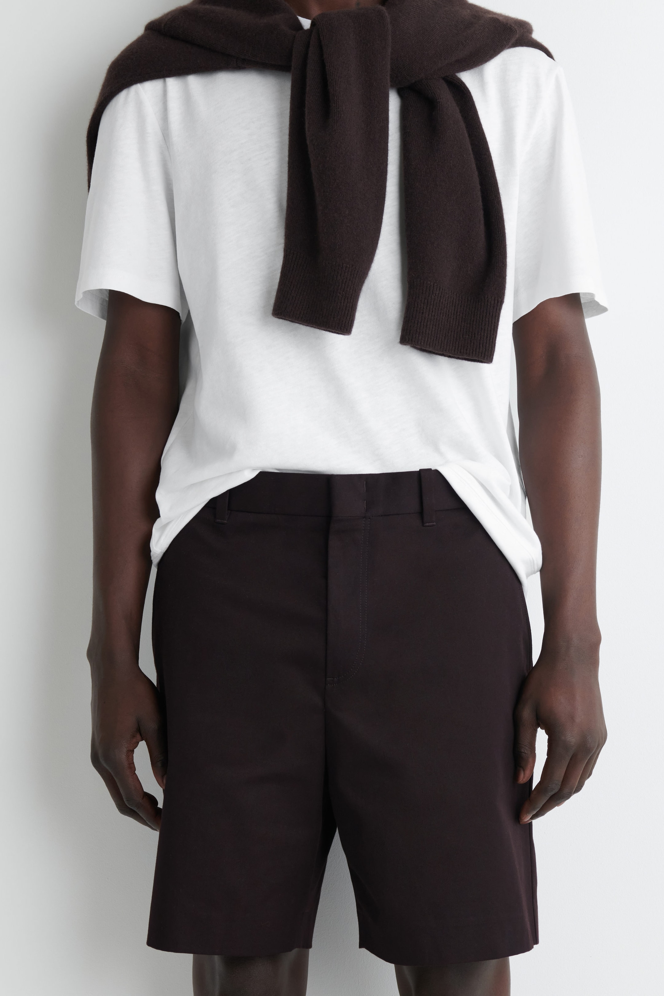 SHORTS CHINO IN COTONE