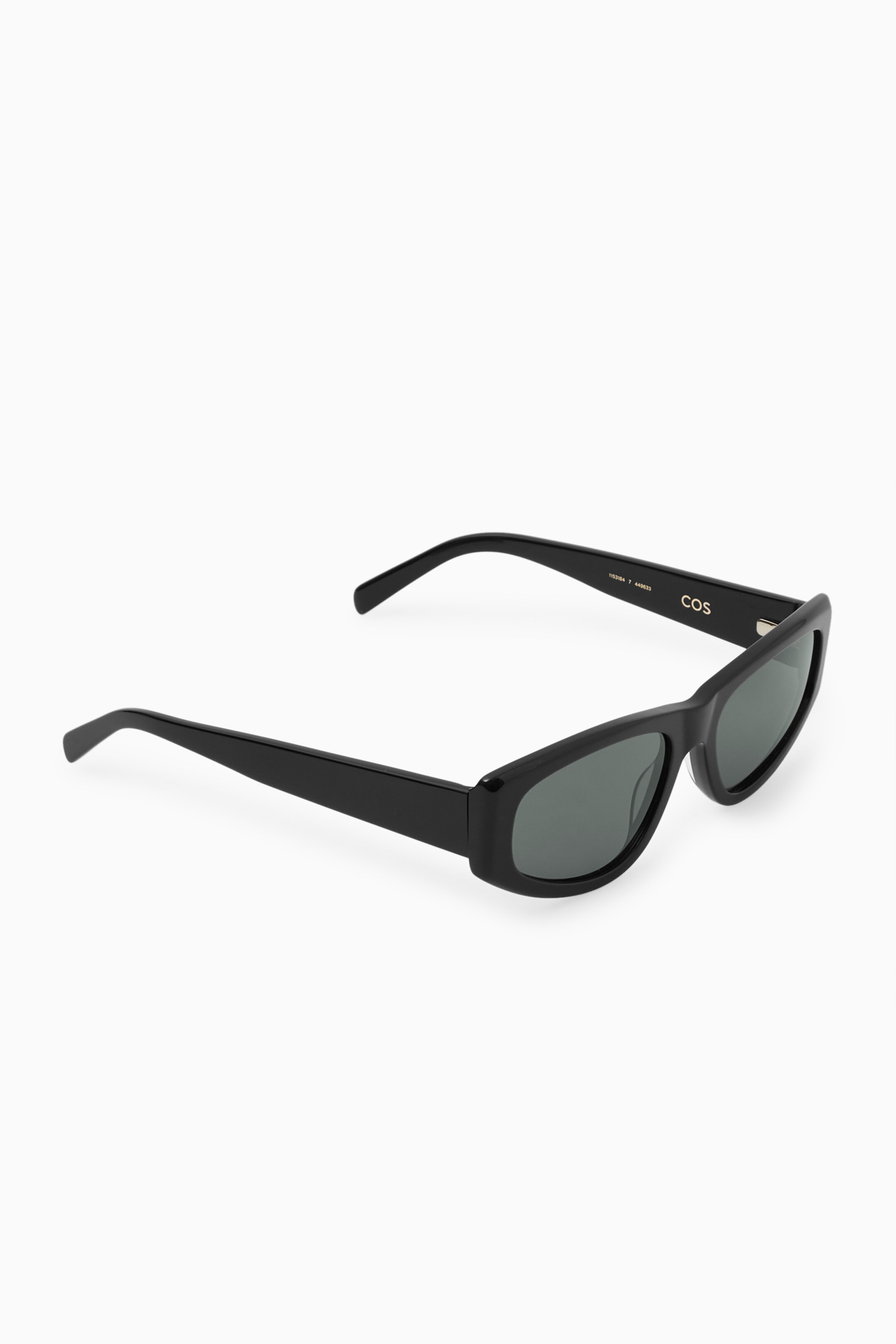View larger image: SPORTY RECTANGLE-FRAME SUNGLASSES - BLACK - Ladies | H&M GB 4