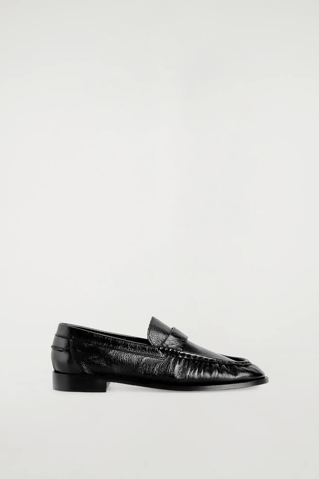 MOKASSIN-LOAFERS AUS LEDER - SCHWARZ - 1