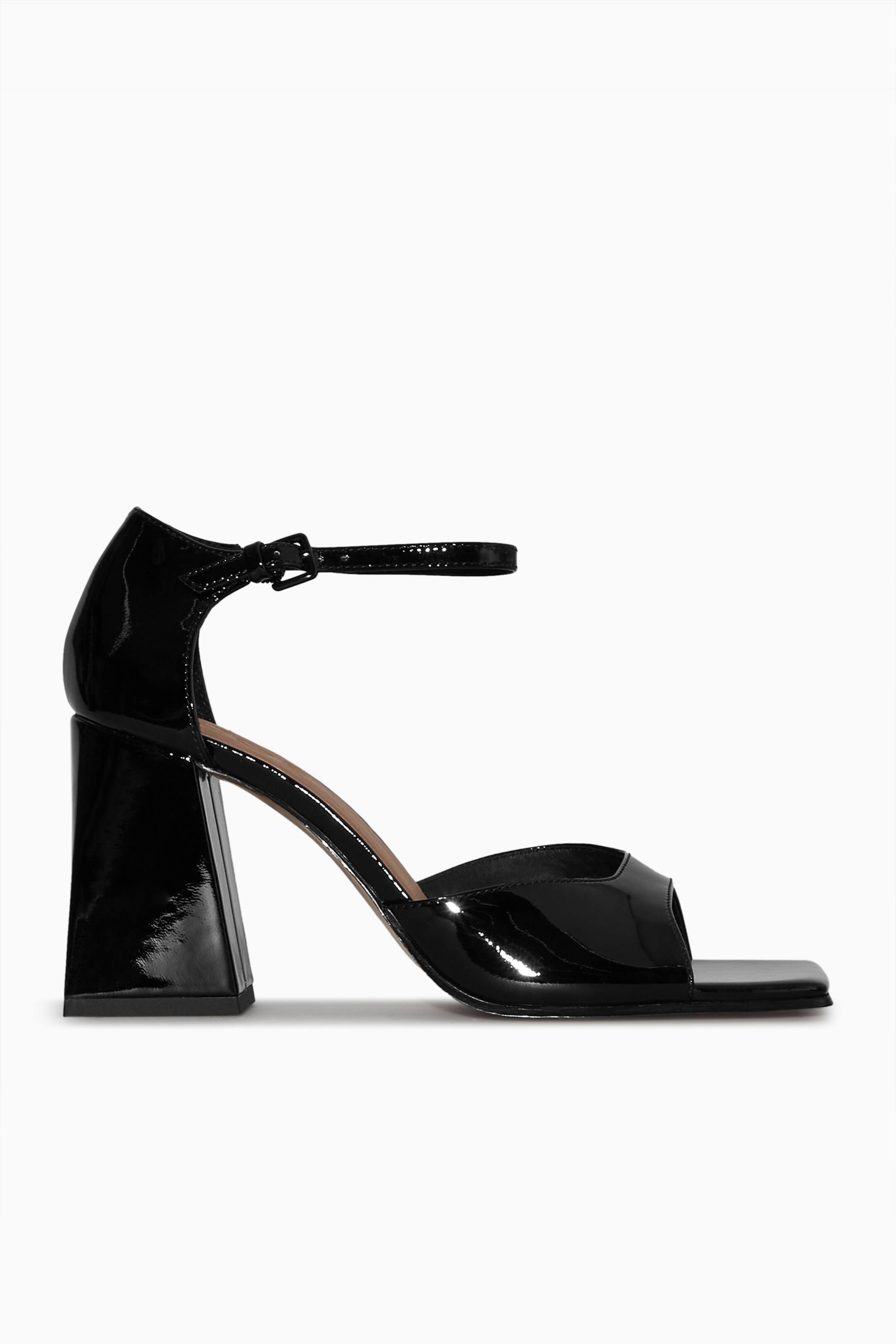 Se større billede: SQUARE-TOE BLOCK-HEELED SANDALS - BLACK - DAME | H&M DK 1