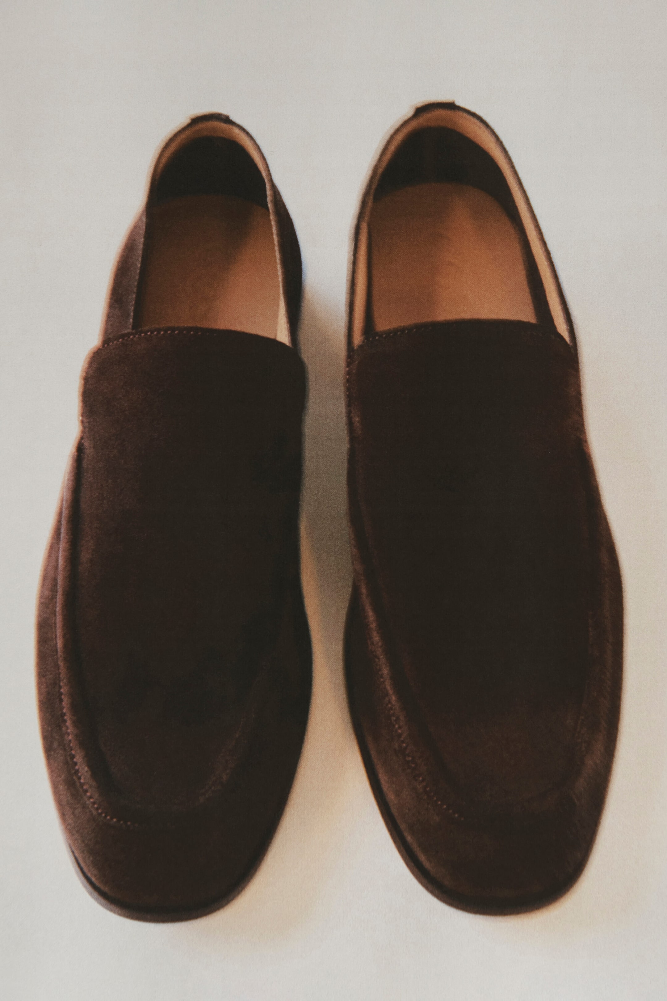 LOAFERS AUS SPALT-VELOURSLEDER