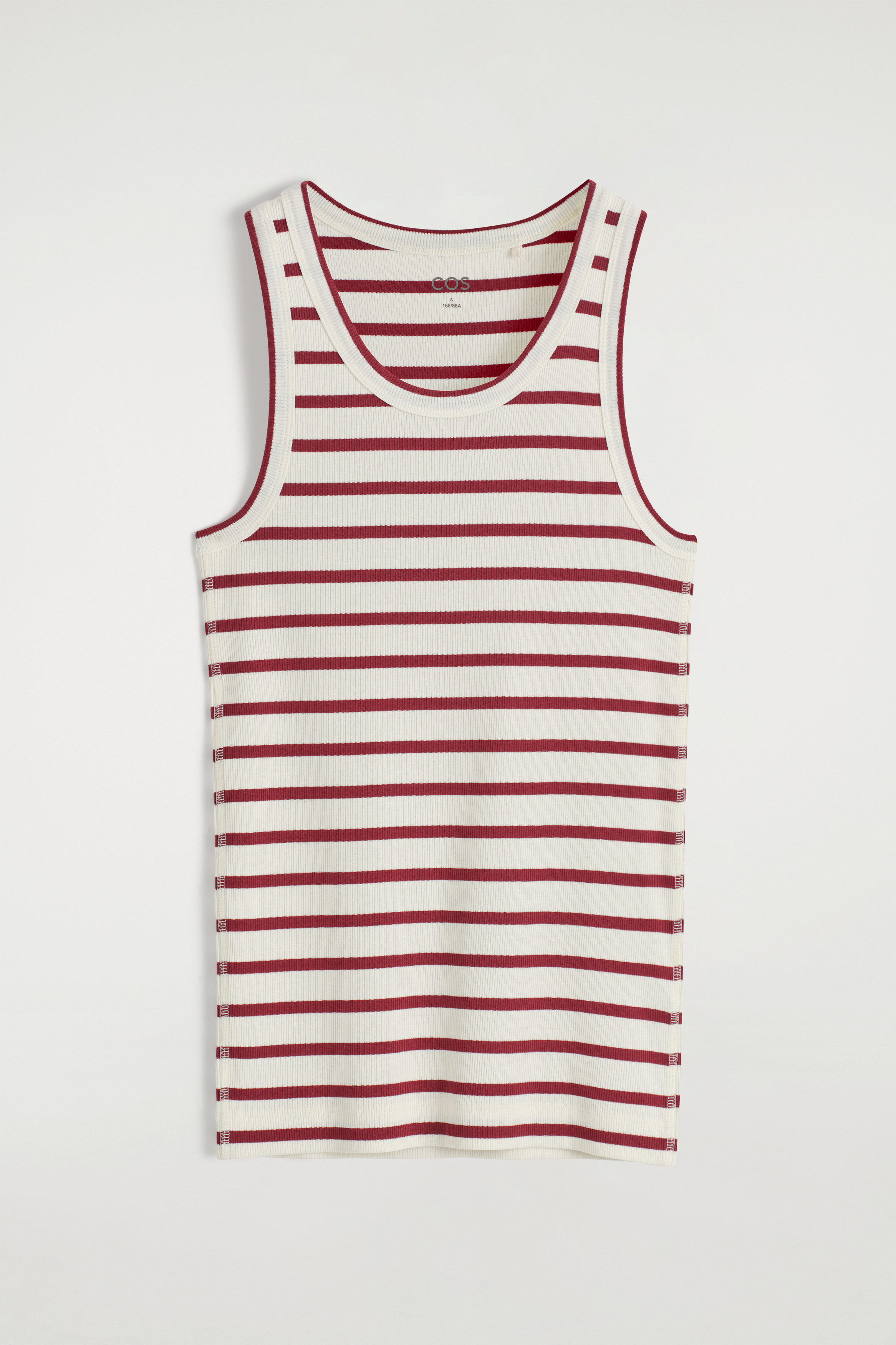 KNWLS 売れ筋商品|||ナウルズ Tシャツ トップス レディース Tops Red RIBBED TANK TOP - RED | COS