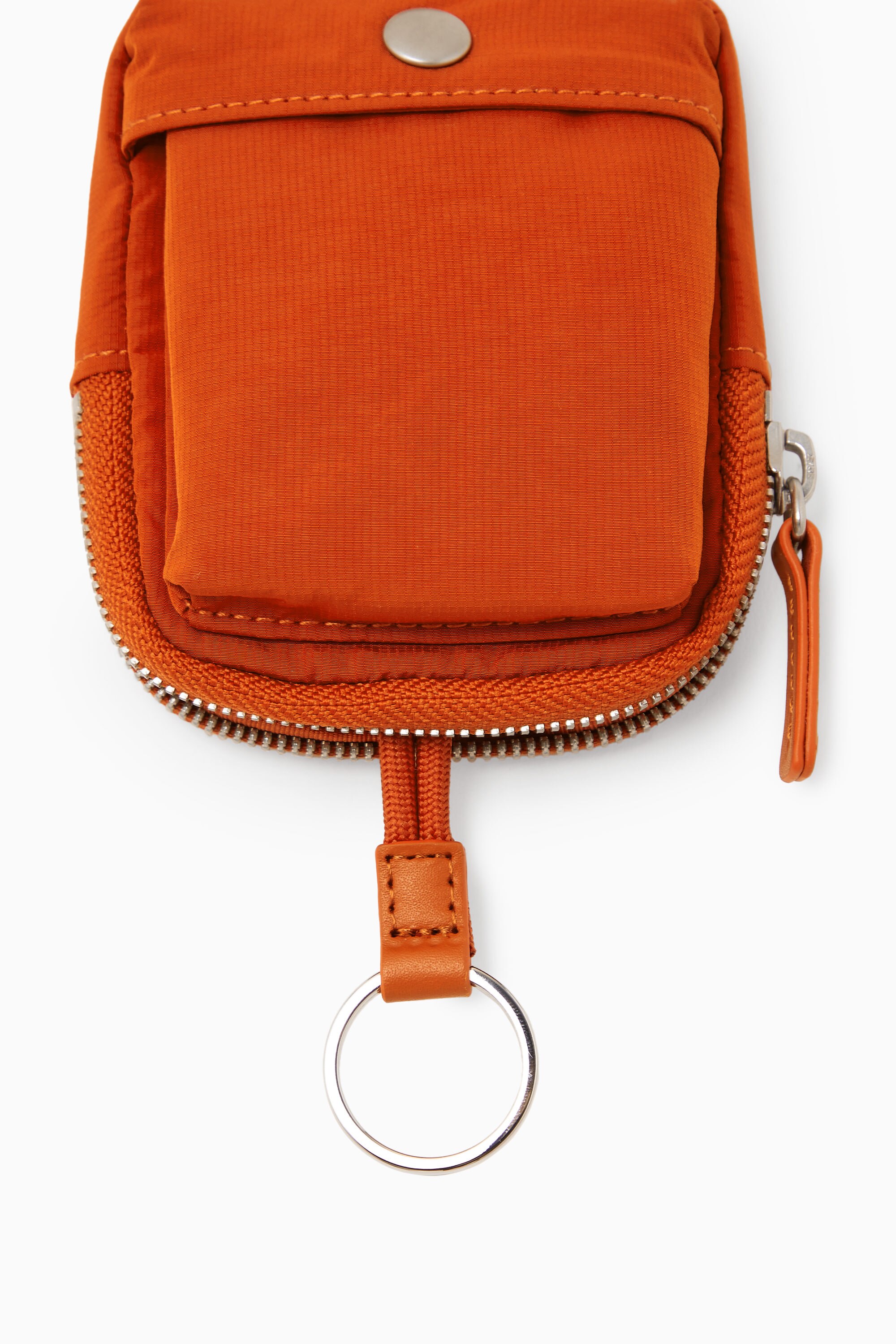MINI CROSSBODY POUCH - NYLON - RED | COS